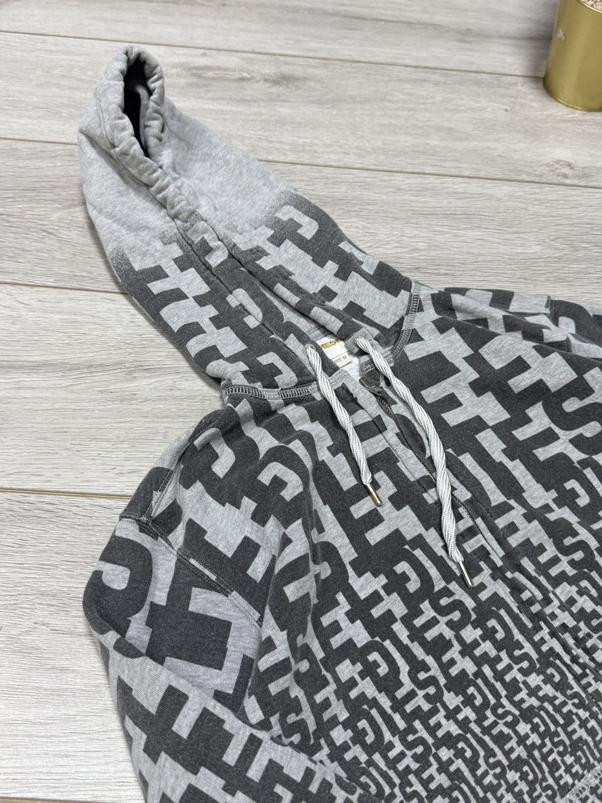 Diesel Diesel vintage monogram all over print letters zip hoodie Size US XL / EU 56 / 4 - 7 Thumbnail