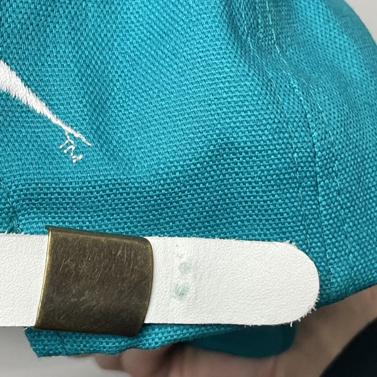 Reebok Vintage Reebok Hat Tea Blue Leather Strap NWT Commonwealth Size ONE SIZE - 7 Thumbnail
