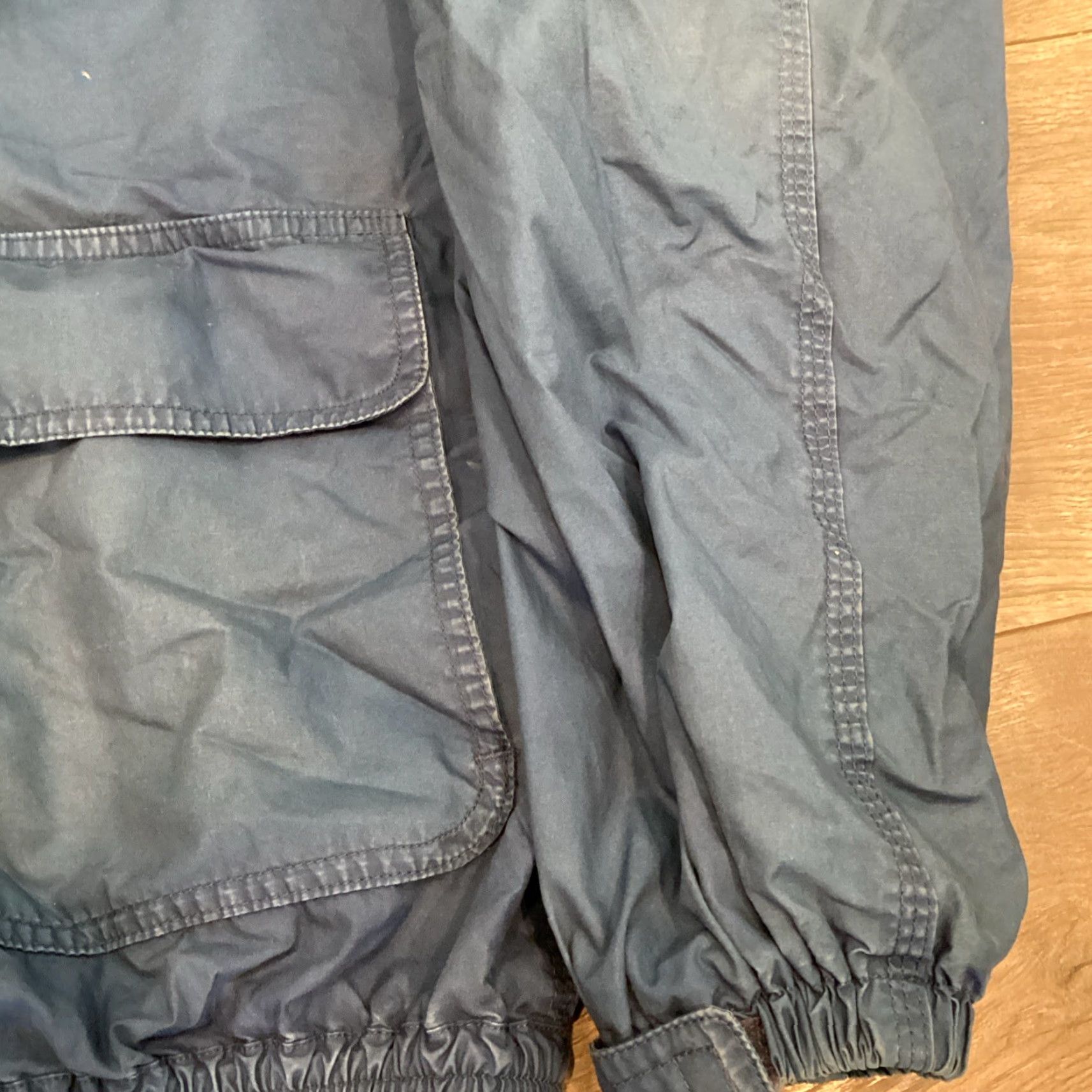 Faconnable VINTAGE Faconnable Military Jacket Cotton Blend Men's Large Blue Softshell Size US L / EU 52-54 / 3 - 4 Thumbnail