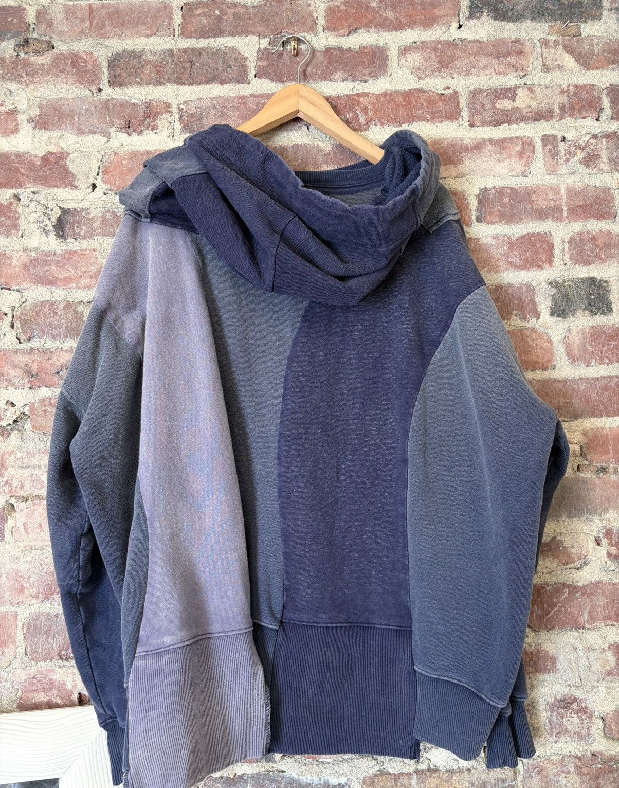Kapital Oversized Patchwork Surf Hoodie Size US L / EU 52-54 / 3 - 1 Thumbnail