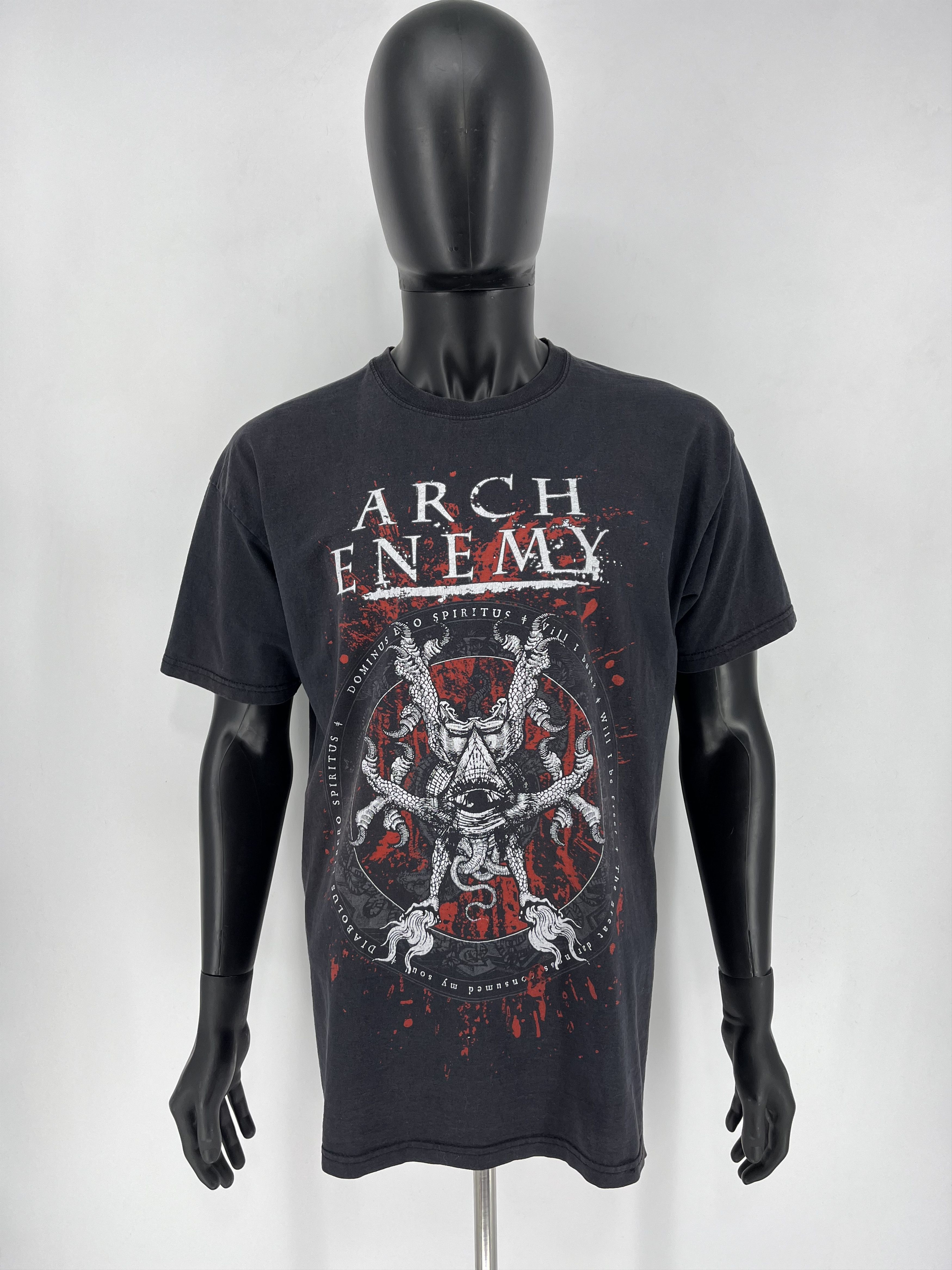 Band Tees Vintage Y2K Arch Enemy Band Rock Skeleton Skull Tee Size US XL / EU 56 / 4 - 3 Thumbnail