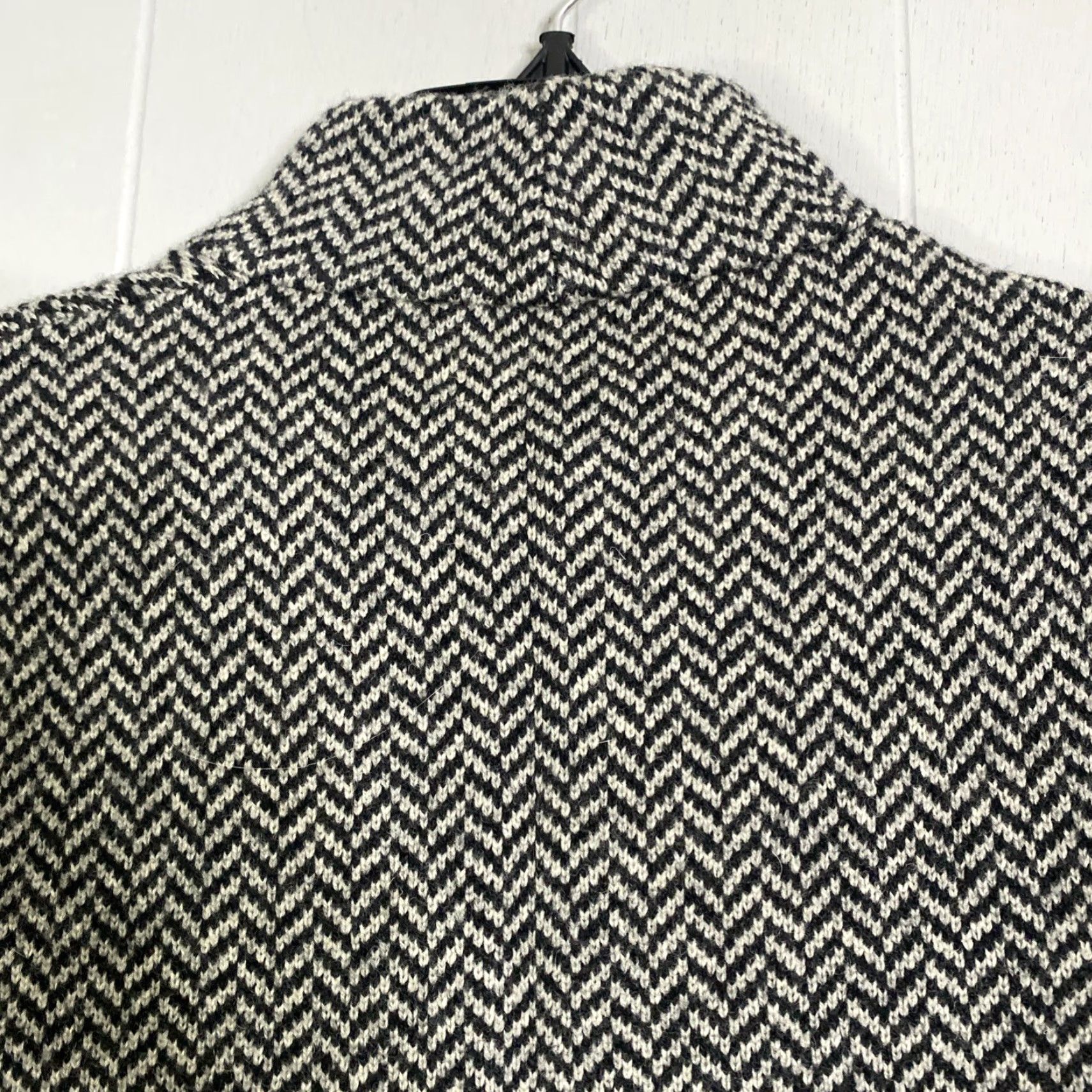 Ralph Lauren Lauren Ralph Lauren Jacket Herringbone Zip Front Wool Gray Wool/Poly Lambswool Petite P/P Women Winter 90s? Size XXS / US 00 / IT 34 - 5 Thumbnail