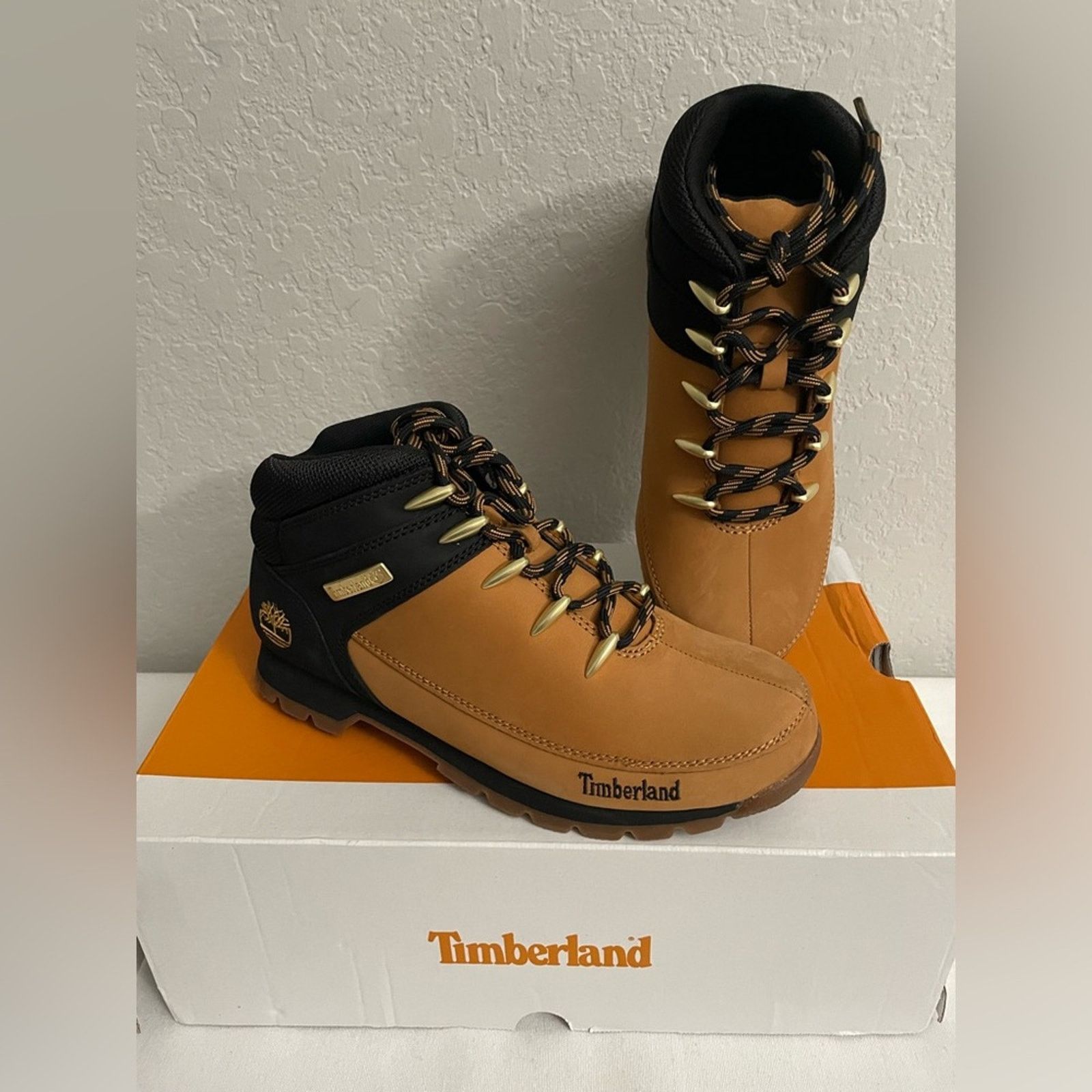 Timberland Timberland Euro Sprint Hiking Boot Wheat Nubuck - Men 7 Size US 7 / EU 40 - 1 Thumbnail