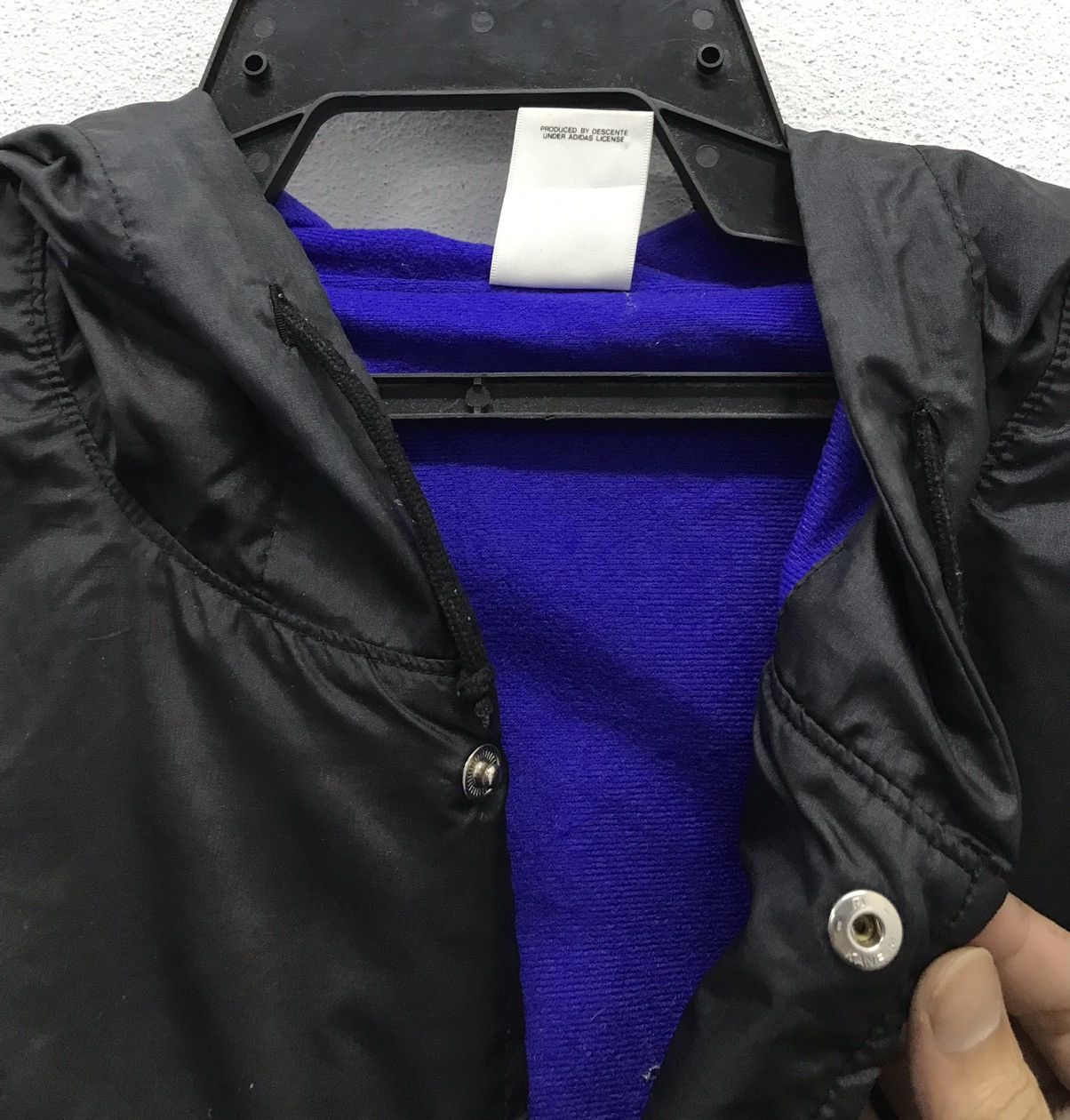 Adidas × Descente × Japanese Brand Vintage Adidas Made In Japan Jacket Size US L / EU 52-54 / 3 - 4 Thumbnail