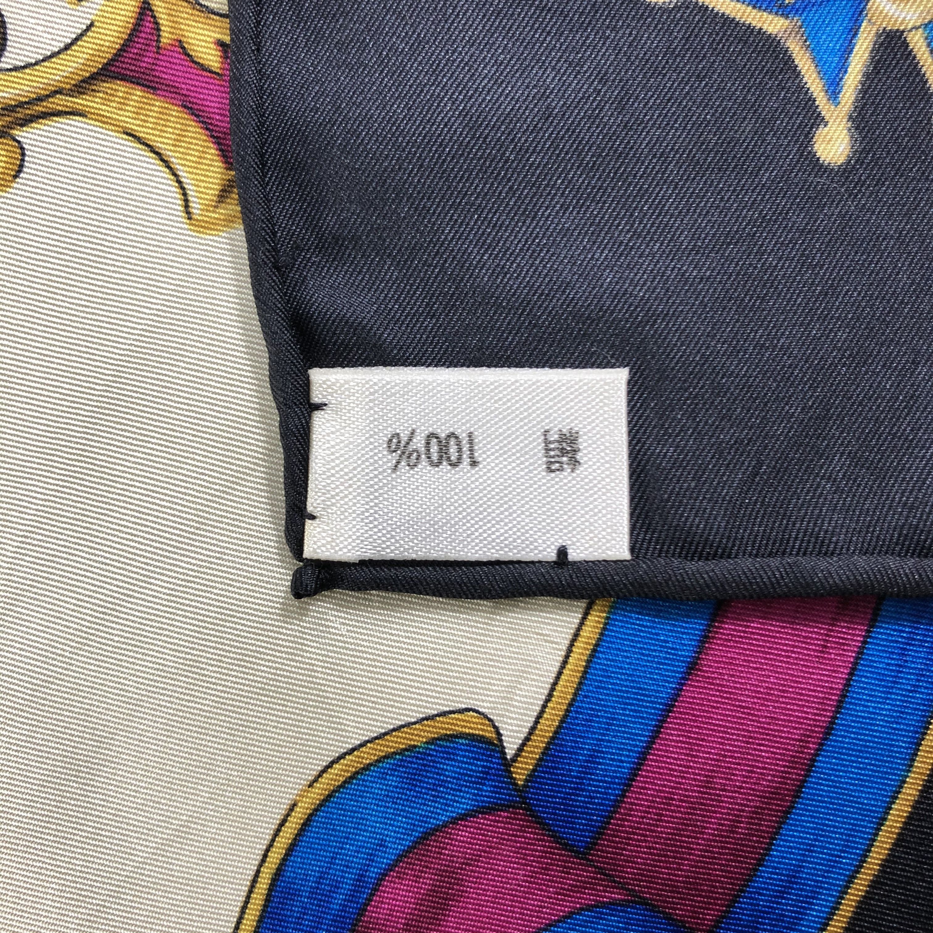 Vintage Vintage Silk Scarf Size ONE SIZE - 5 Thumbnail
