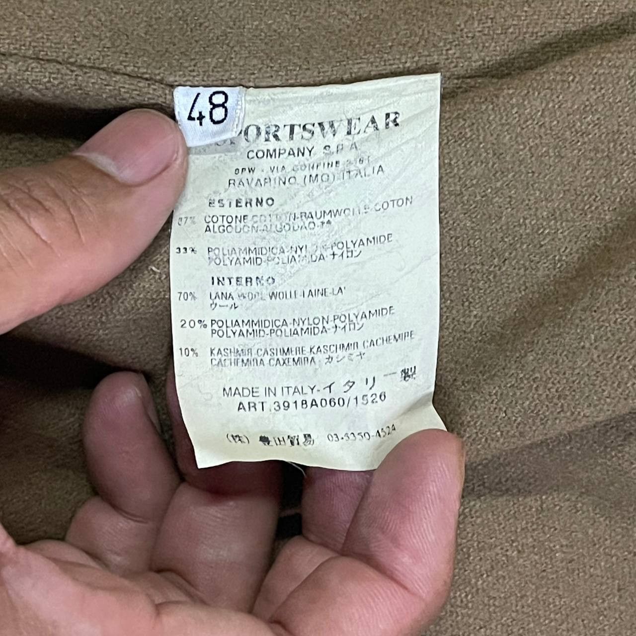 C.P. Company Vintage C.P. Company Jacket Wool Lined Size US M / EU 48-50 / 2 - 9 Thumbnail