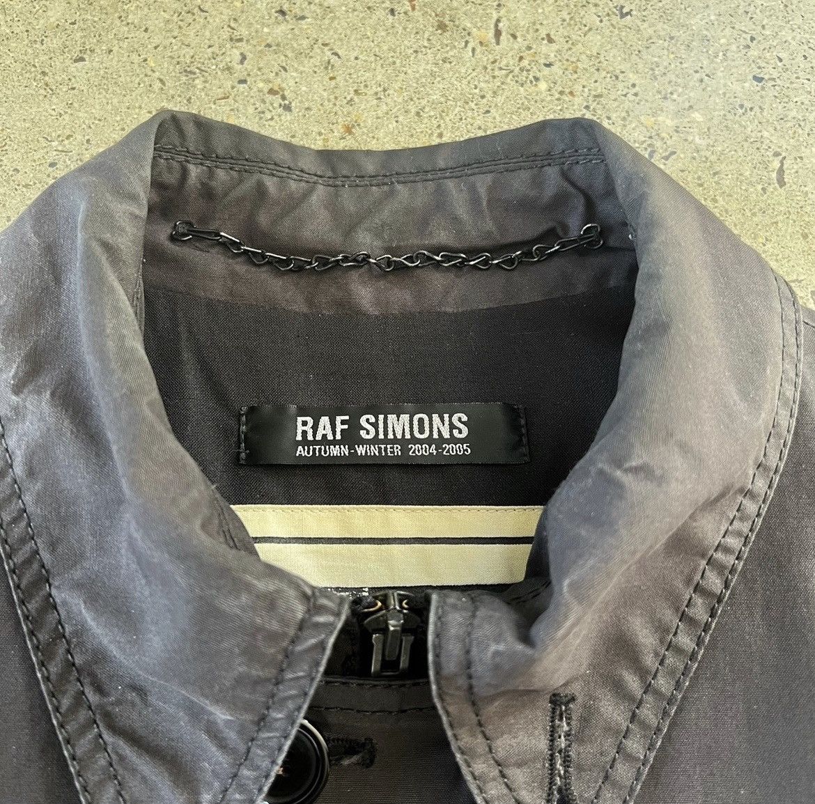 Raf Simons Raf Simons AW04-05 ‘Waves’ Shipwreck Jacket Size US S / EU 44-46 / 1 - 3 Thumbnail
