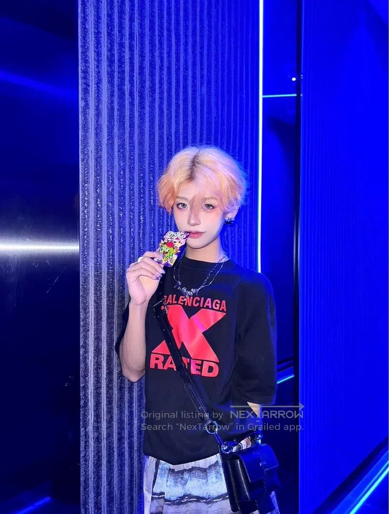Balenciaga Balenciaga Capital X Printed Loose Black Short Sleeve T-Sh Size US S / EU 44-46 / 1 - 9 Thumbnail