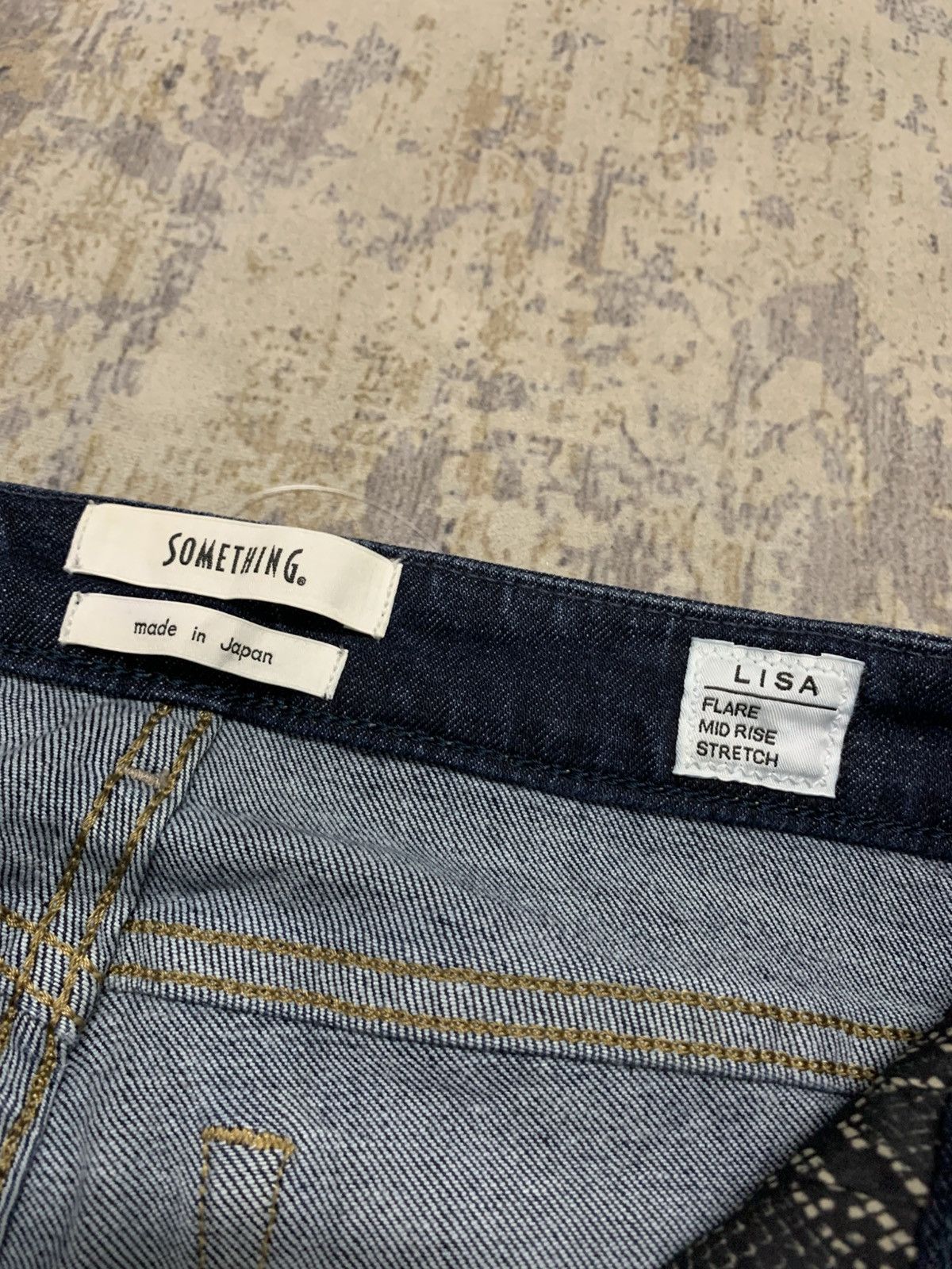 If Six Was Nine Something Flare Mid Rise Stretch Edwin Jeans Size US 27 - 11 Thumbnail