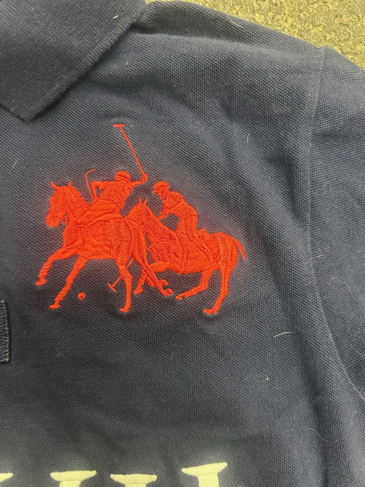 Polo Ralph Lauren Y2K big pony polo shirt rugby Size US M / EU 48-50 / 2 - 2 Thumbnail