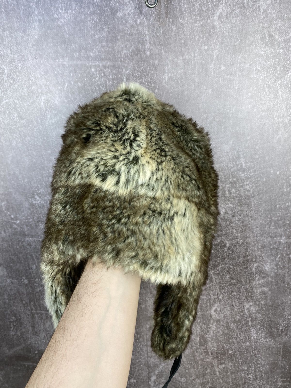 Vintage Vintage Fur Ushanka Beanie Mohair Trapper Hat VTg Size ONE SIZE - 4 Thumbnail