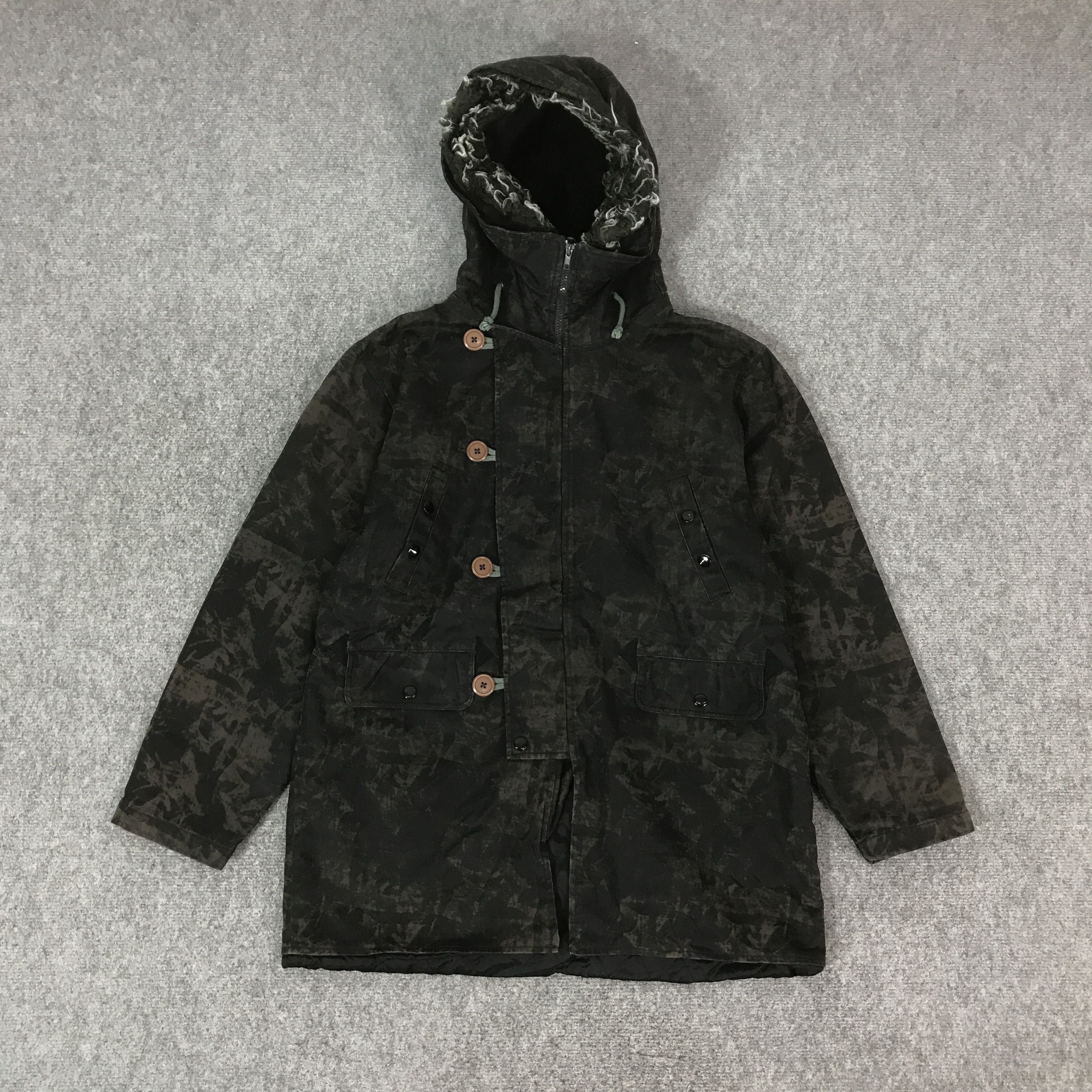 In The Attic IN THE ATTIC JAPAN LONG COAT JACKET K67B1 Size US L / EU 52-54 / 3 - 1 Thumbnail
