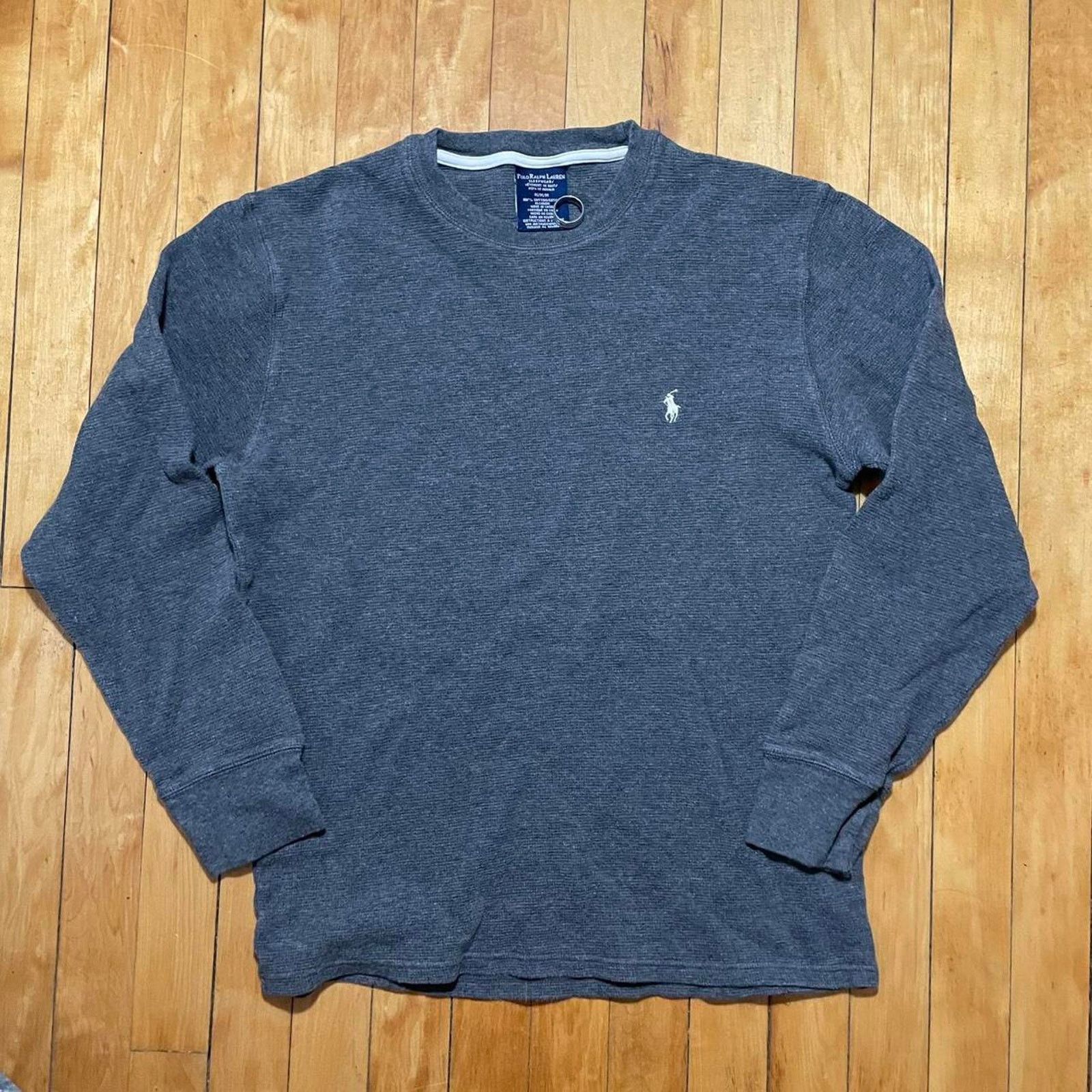 Ralph Lauren Ralph Lauren grey thermal long sleeve shirt Size L Size US L / EU 52-54 / 3 - 2 Thumbnail