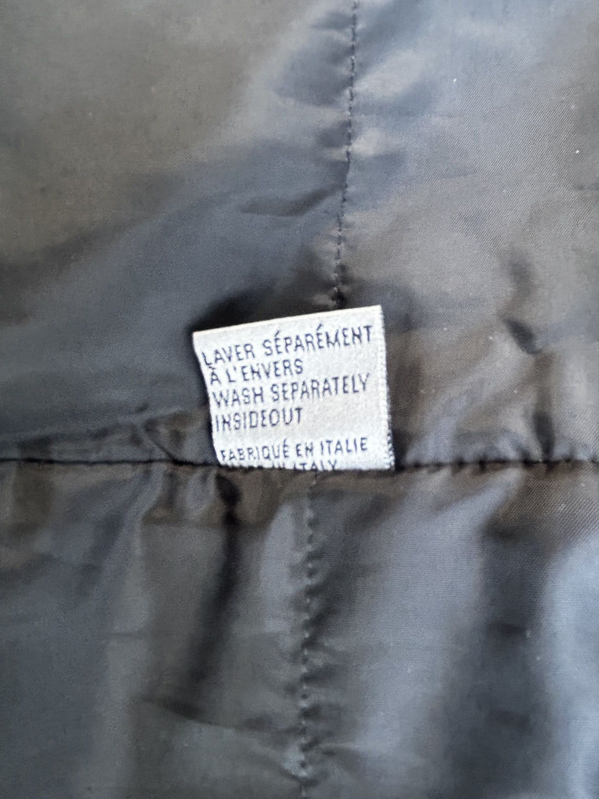 Dior Black Hedi Dior Denim Distressed M-65 jacket Size US M / EU 48-50 / 2 - 11 Thumbnail