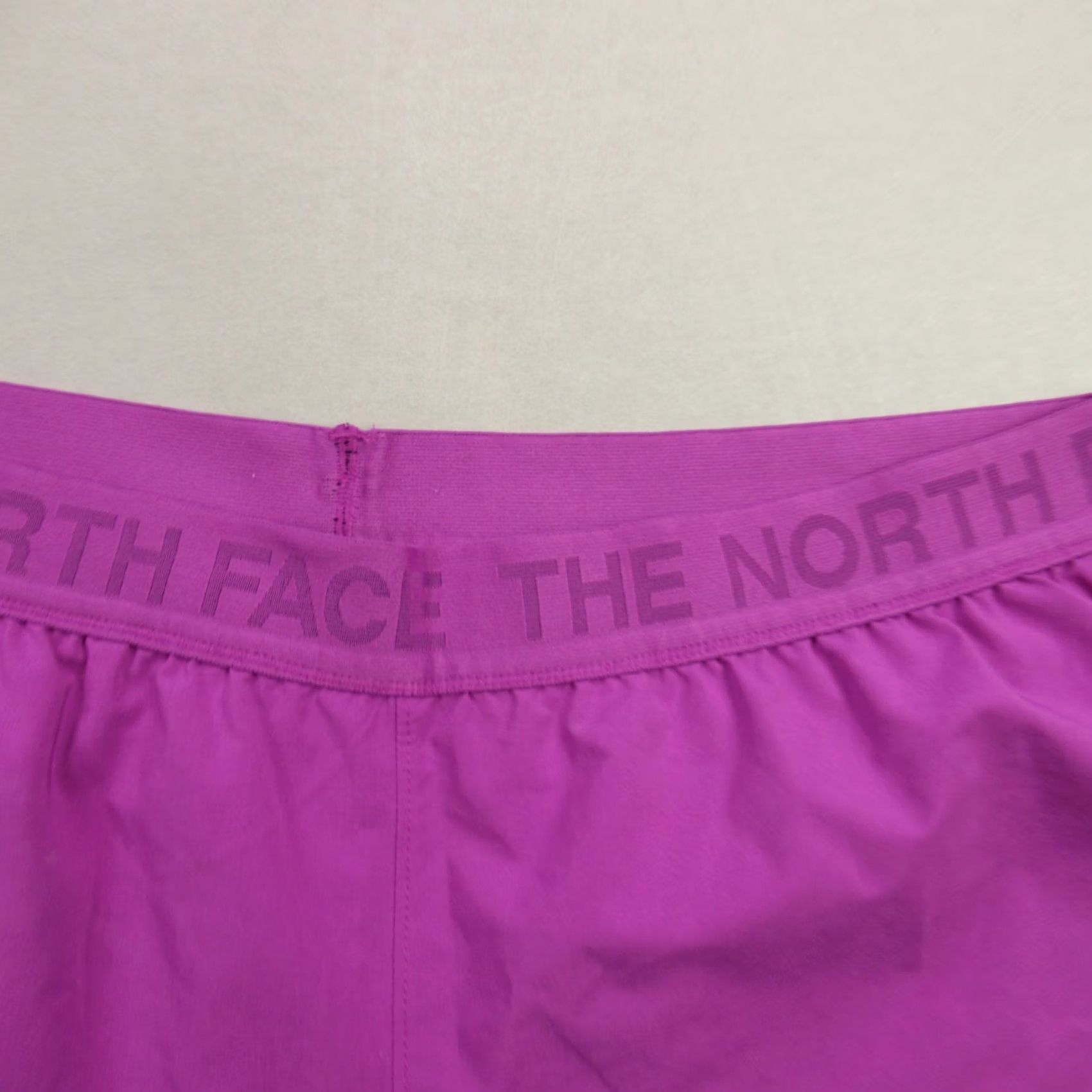 The North Face VINTAGE North Face Shorts Womens Large Lightweight Workout Activewear Purple Size 24" / US 00 / IT 34 - 3 Thumbnail