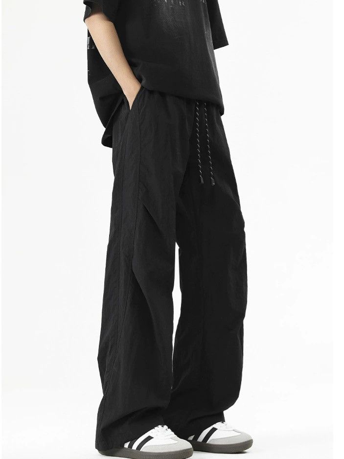 Vintage Men's trendy straight loose versatile trousers Size US 32 / EU 48 - 2 Thumbnail