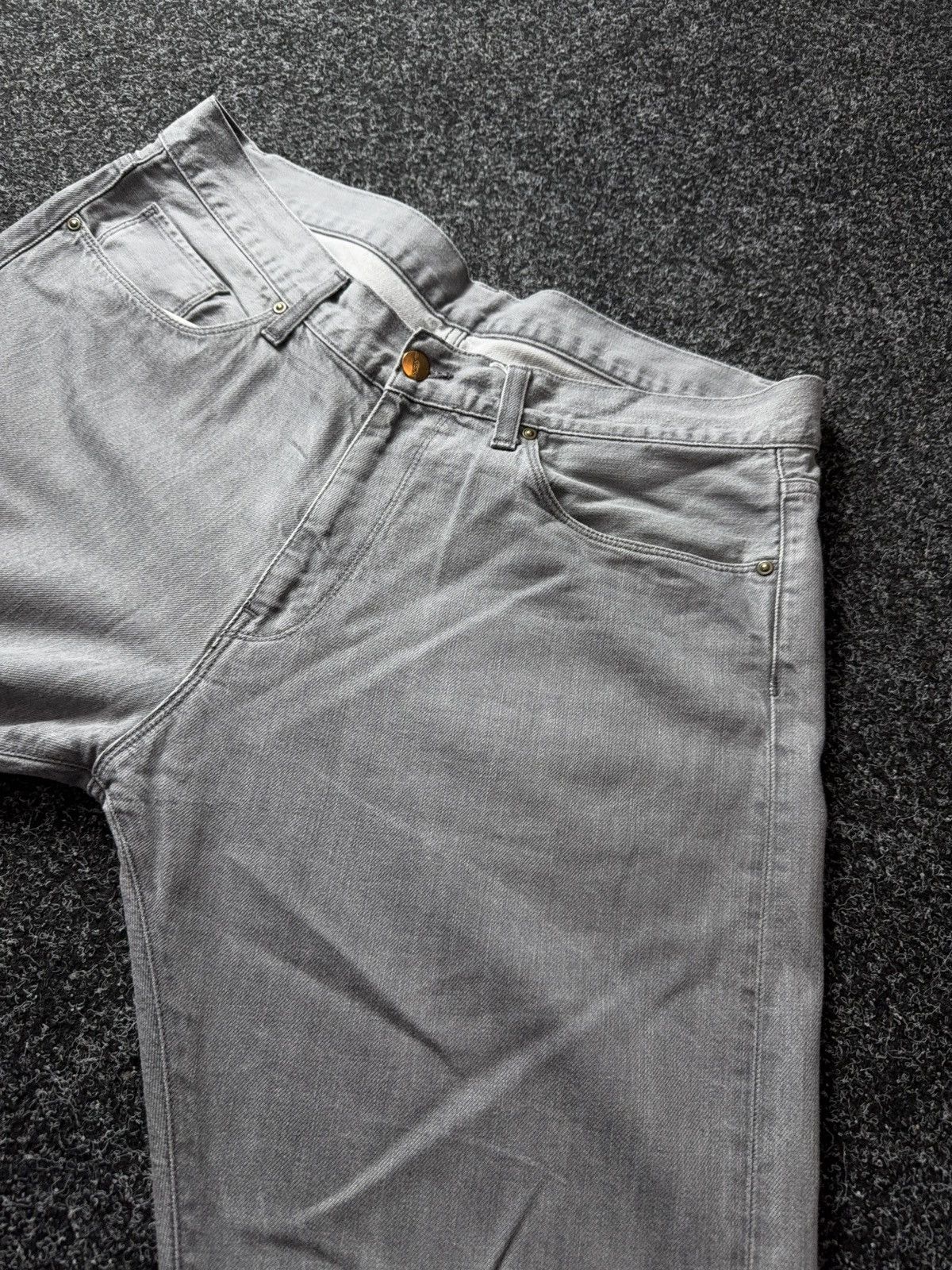 Carhartt 00s Y2K Vintage Carhartt Light Grey Work Pants Relaxed Fit Size US 36 / EU 52 - 8 Thumbnail