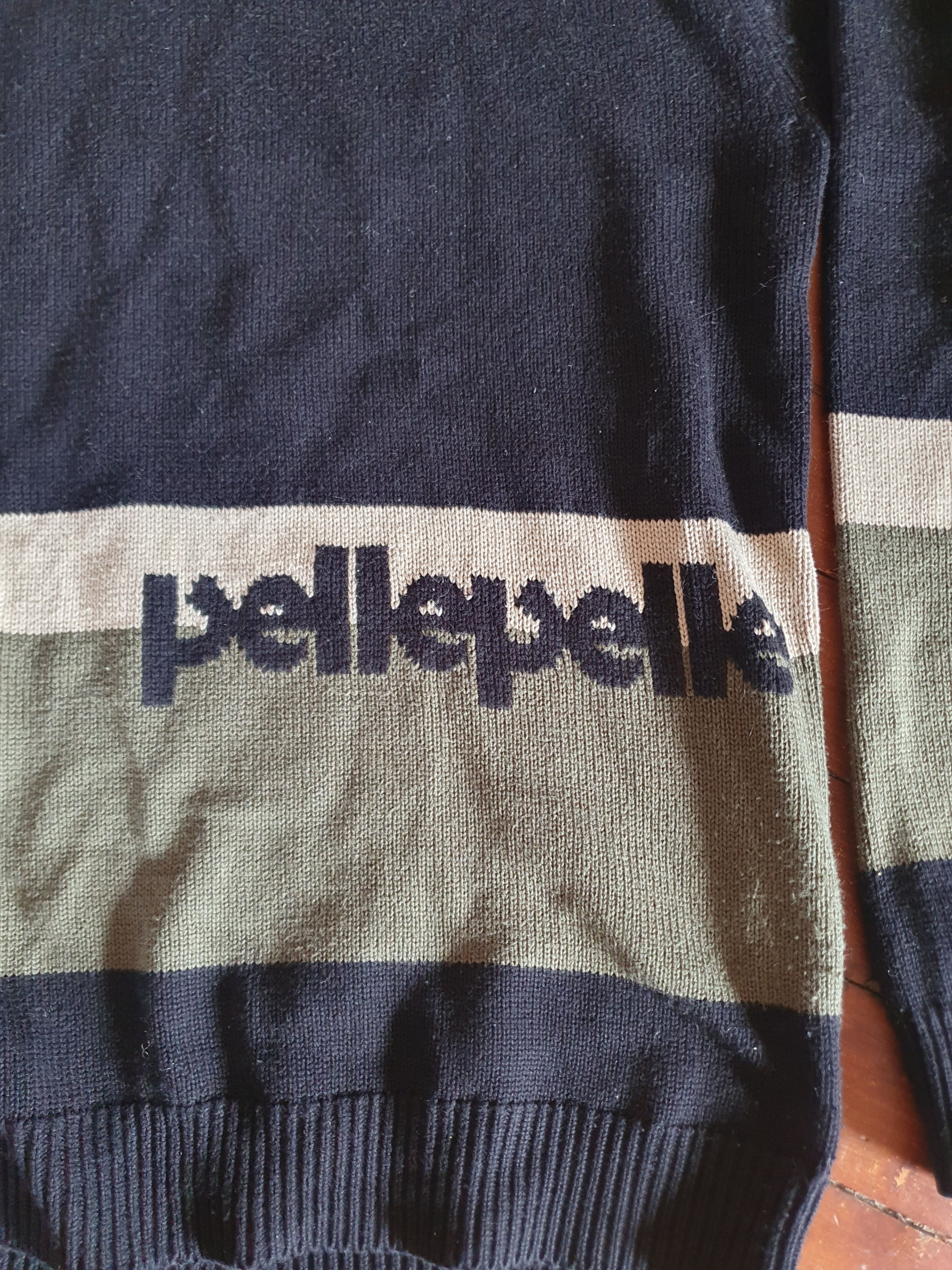 Pelle Pelle × Vintage Pelle Pelle Spellout Sweater Vintage Y2K sz XL Size US XL / EU 56 / 4 - 3 Thumbnail