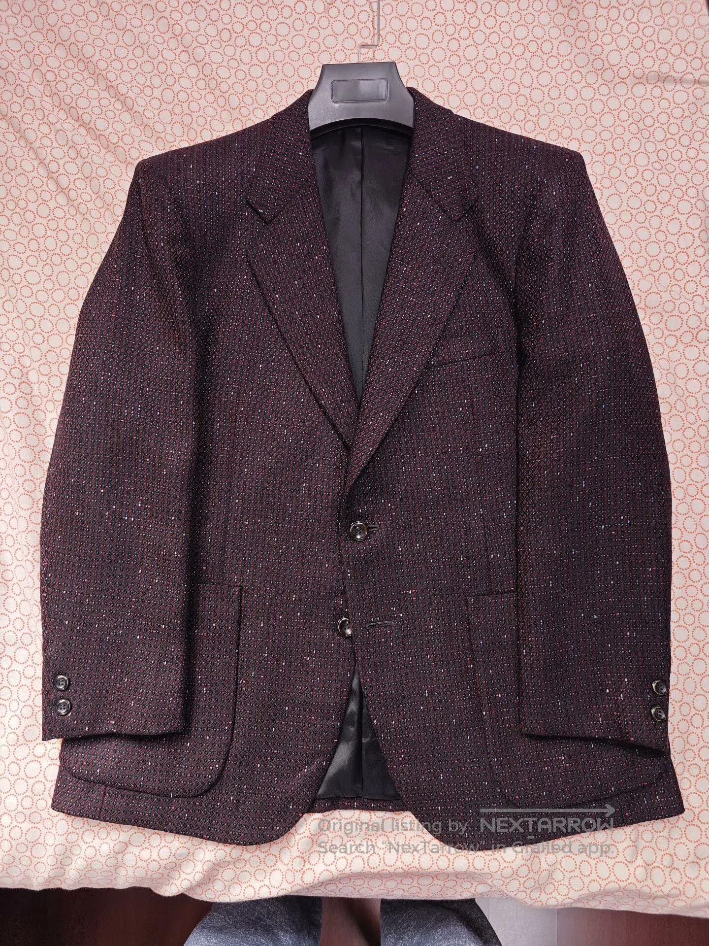 Japanese Brand Custom British Wool Blend Suit. Size US M / EU 48-50 / 2 - 5 Thumbnail
