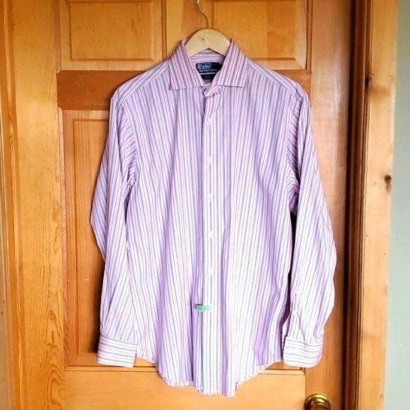 Polo Ralph Lauren Polo by Ralph Lauren Regent Classic Fit LS Striped Button Do Size US L / EU 52-54 / 3 - 1 Thumbnail