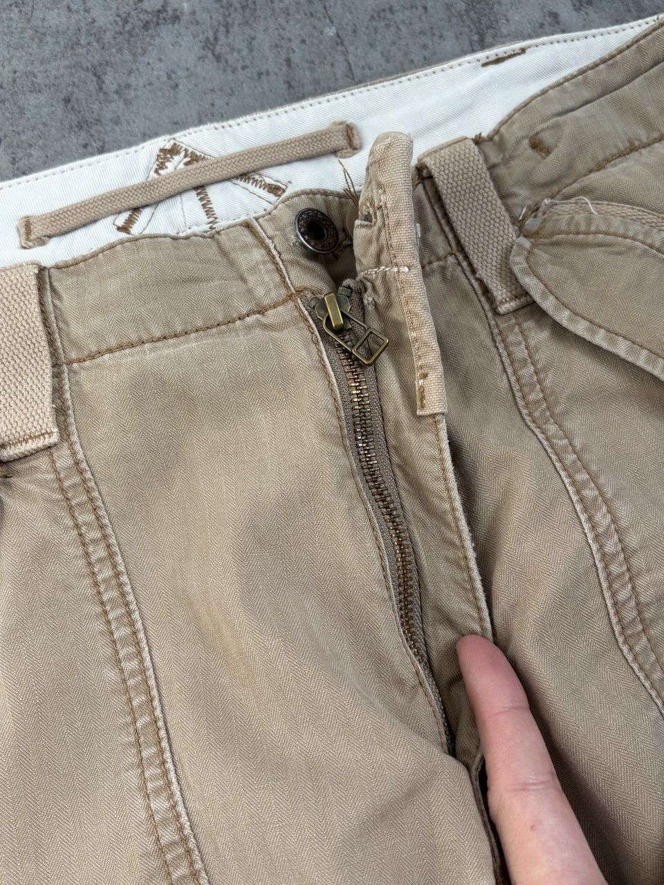 Polo Ralph Lauren Polo Ralph Lauren Vintage Paratrooper Military Pant Cargo Size US 33 - 17 Thumbnail