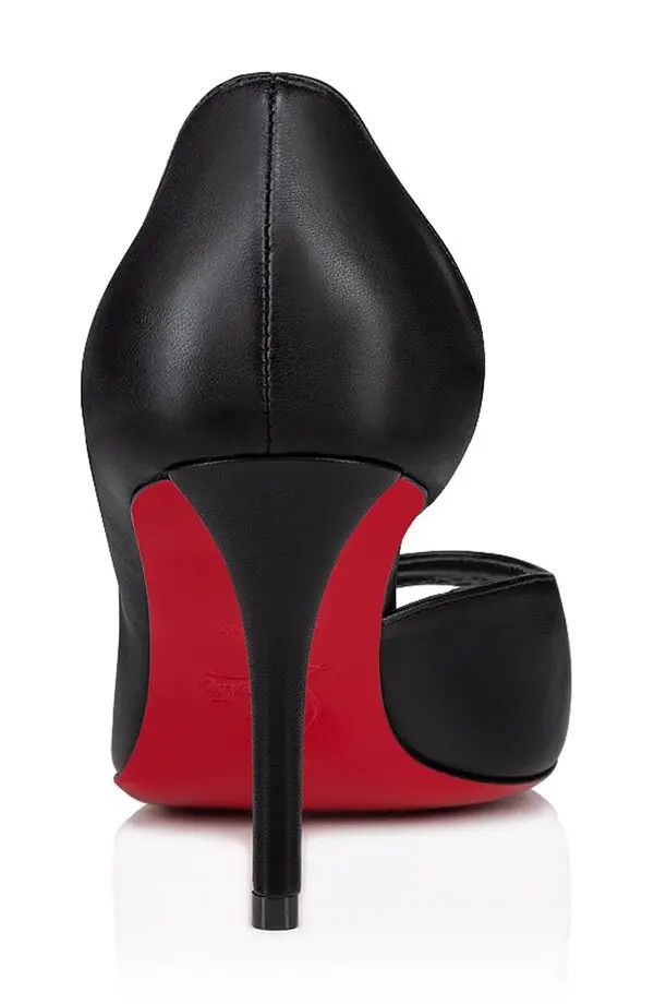 Christian Louboutin oc11z0125 Open Apostropha 80mm Pumps in Black Size US 6.5 / IT 36.5 - 3 Thumbnail