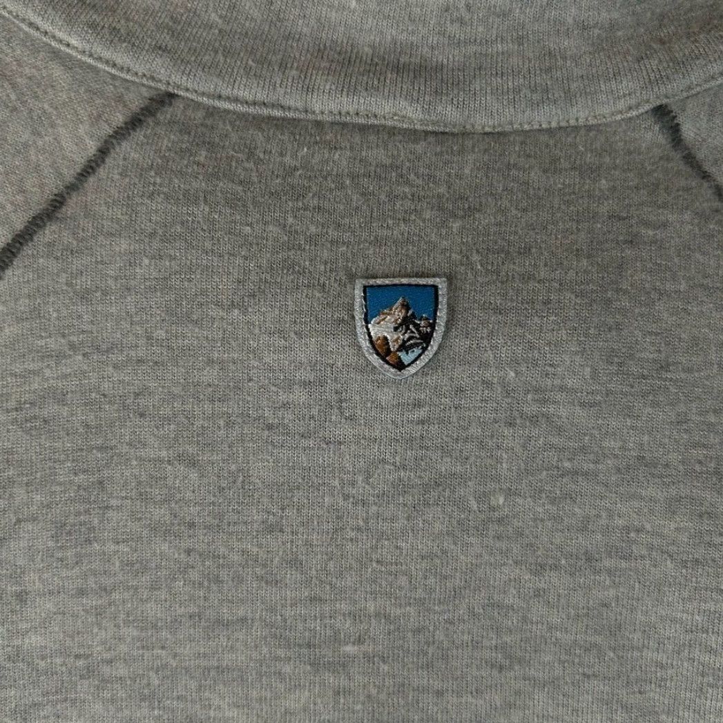 Vintage VINTAGE Kuhl Fleece Quarter Zip Pullover Women’s XS Outdoor Activewear Light Gray Size XS / US 0-2 / IT 36-38 - 4 Thumbnail
