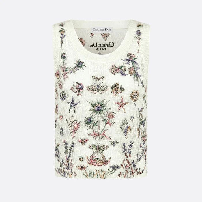 Dior o1bcso1str0126 Sweaters in White Size L / US 10 / IT 46 - 1 Thumbnail