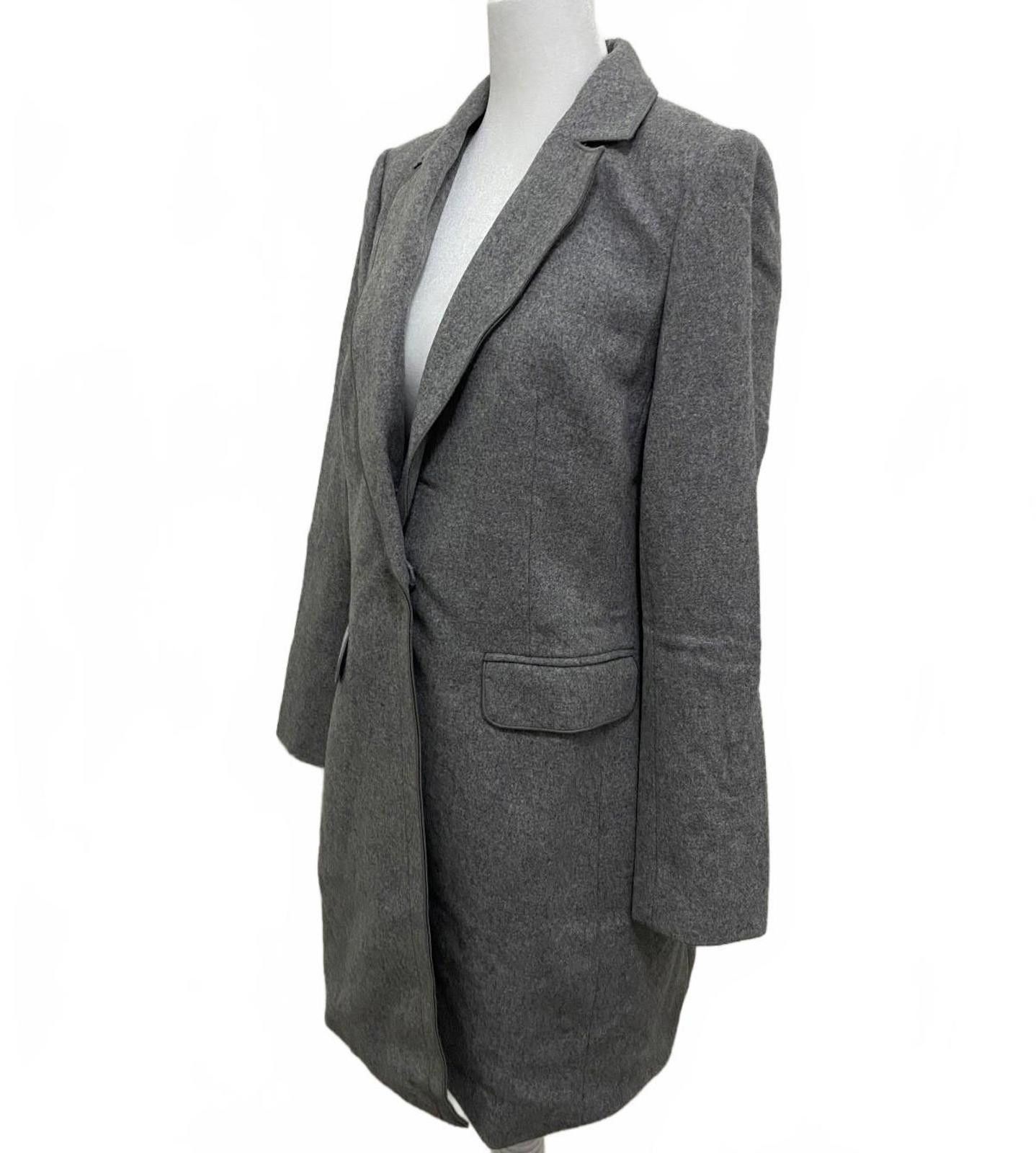 Other NOVA FIDES Blazer Wool Coat in Grey (US 4) Size S / US 4 / IT 40 - 2 Thumbnail
