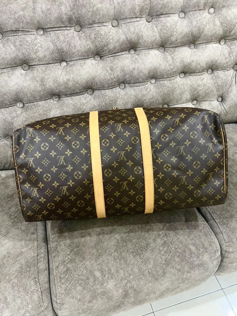Louis Vuitton LOUIS VUITTON 'KEEPALL 55' Monogram FRANCE SUPERB CONDITION! Size ONE SIZE - 4 Thumbnail
