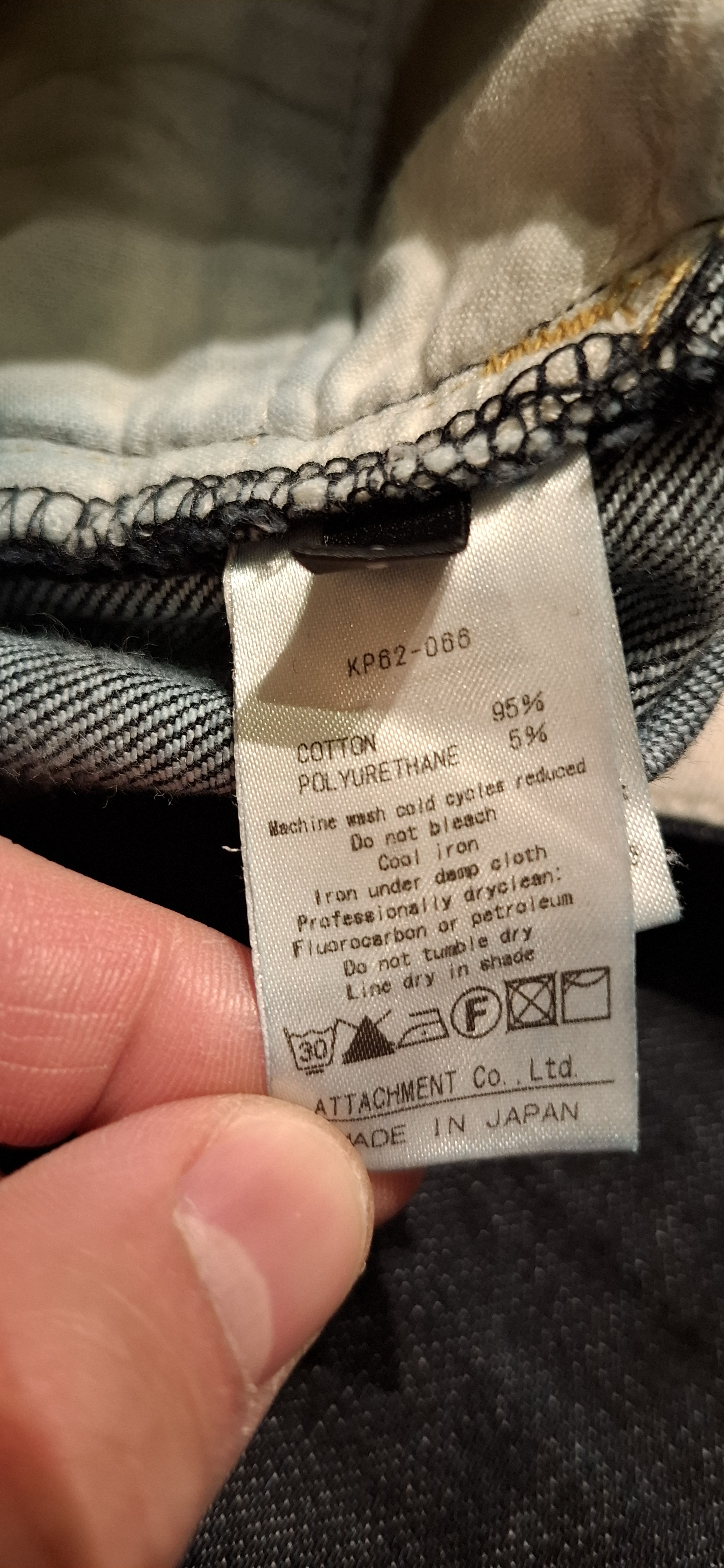 Kazuyuki Kumagai Attachment Jeans Size US 28 / EU 44 - 4 Thumbnail