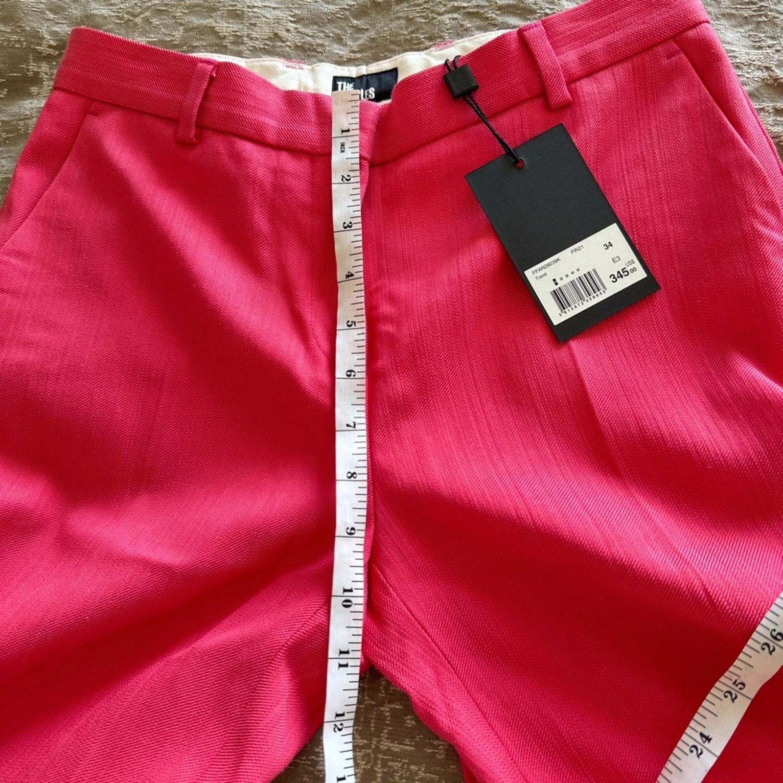 The Kooples NWT! The Kooples Pink Trousers, Size 34 Size XS / US 0-2 / IT 36-38 - 8 Thumbnail