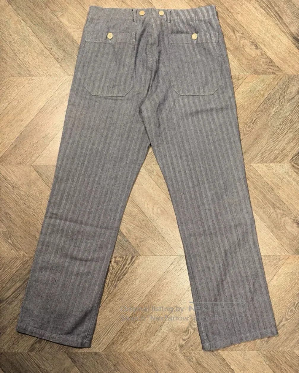 Visvim visvim herringbone pattern casual pants. Size US 42 / EU 58 - 3 Thumbnail