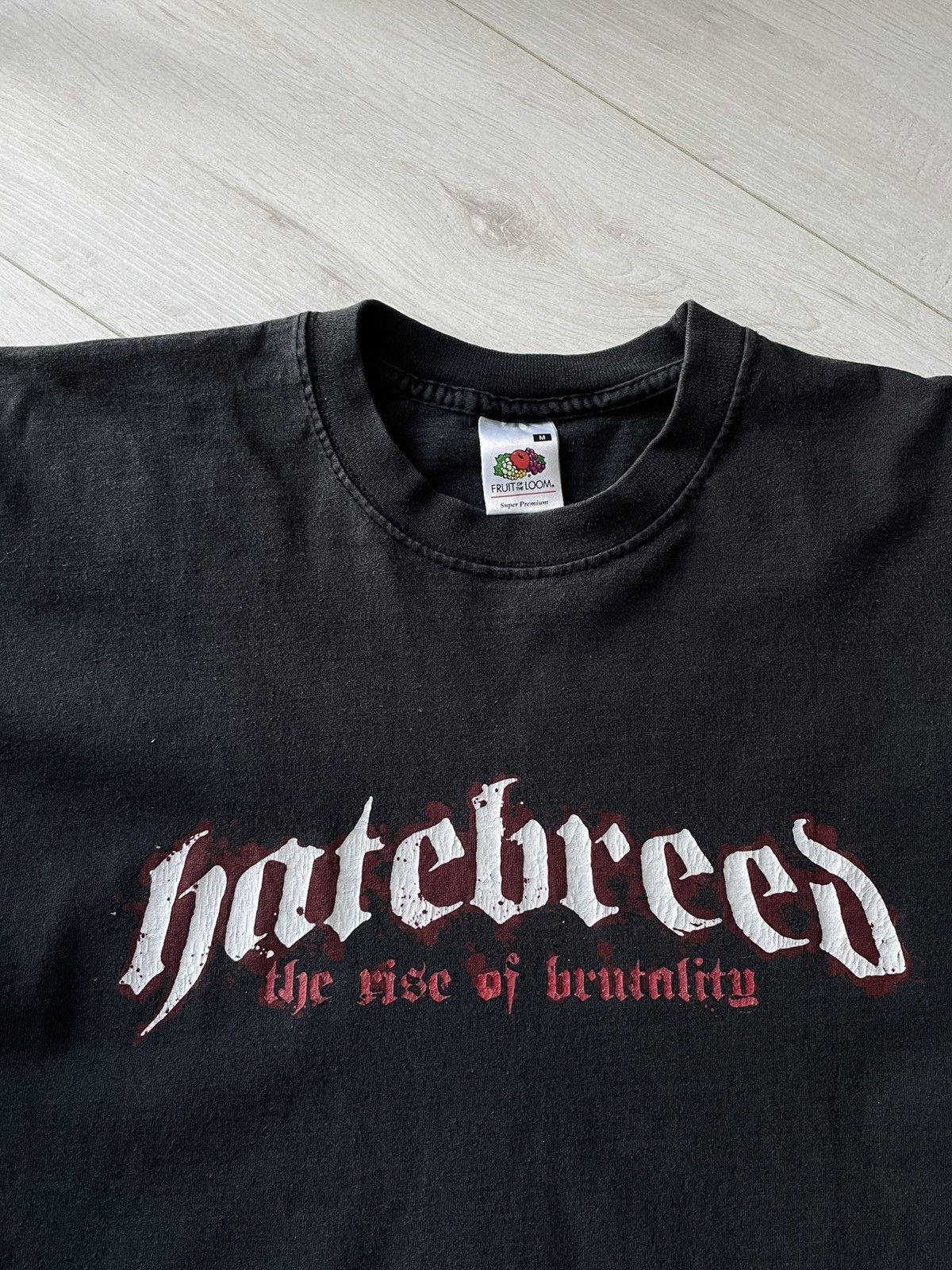 Band Tees Vintage 00’s Hatebreed Band T-Shirt Hard Metal RARE Size US M / EU 48-50 / 2 - 6 Thumbnail