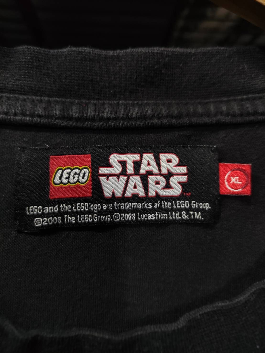 LEGO Vtg 00's Star Wars x The Lego Darth Vader T-Shirt Size US XL / EU 56 / 4 - 5 Thumbnail