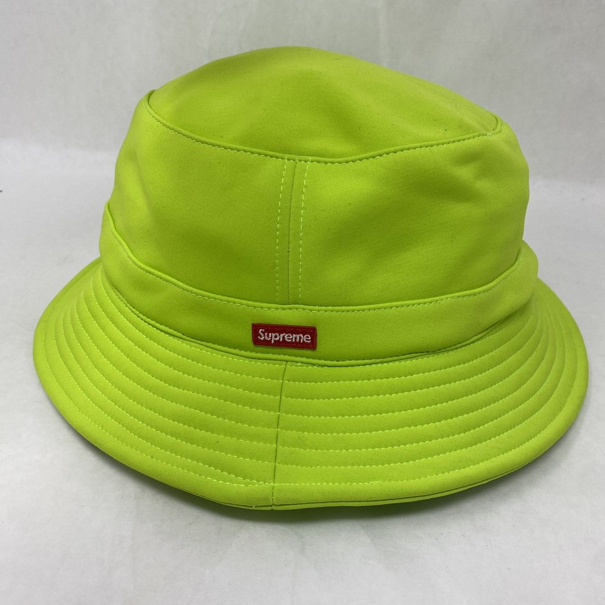 Goretex × Supreme Supreme Gore-Tex Windstopper Crusher Lime Green Bucket Hat Size ONE SIZE - 3 Thumbnail
