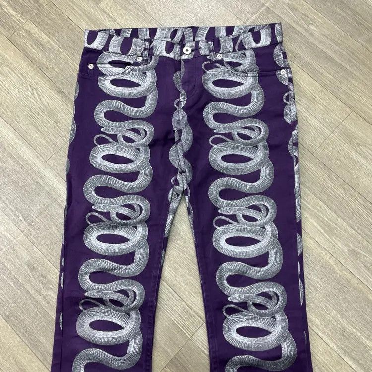 Hysteric Glamour Vintage Hysteric Glamour Snake Pants Size US 28 / EU 44 - 3 Thumbnail