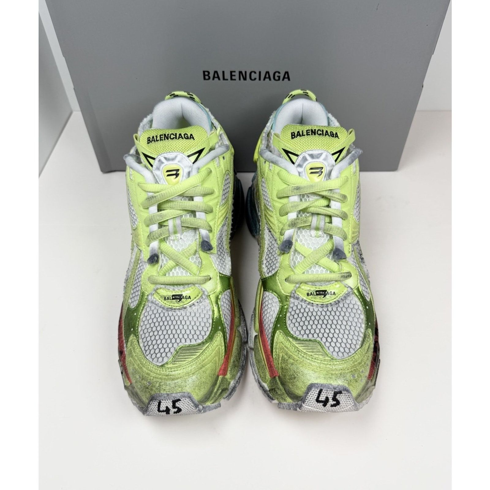 Balenciaga Size 45EU/12US - Balenciaga Runner Marathon Unreleased NEW Size US 12 / EU 45 - 3 Thumbnail