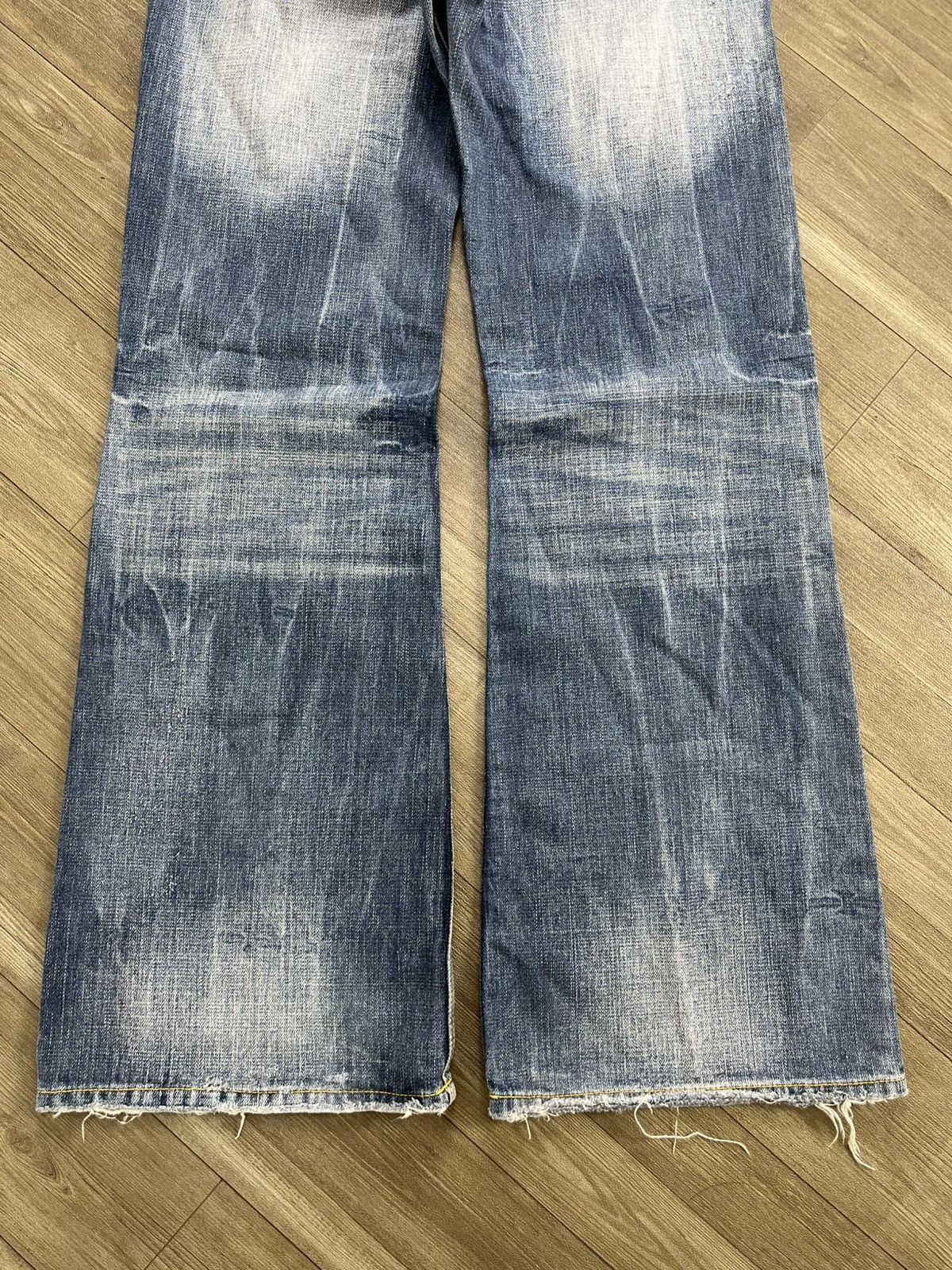 If Six Was Nine Flare Jeans High Street Japan Boot Cut Heaven Winger Jeans Size US 28 / EU 44 - 16 Thumbnail