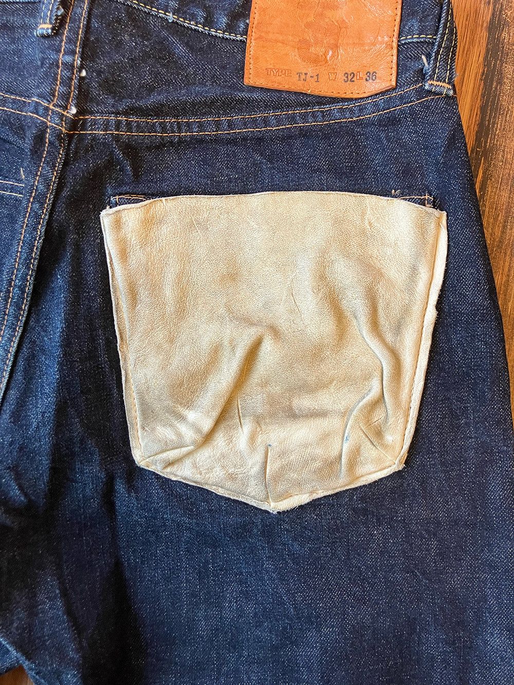 Japanese Brand TOKYO JEANS TJ-1 W30 x L33 Deer Skin Back Pocket Size US 30 / EU 46 - 12 Thumbnail