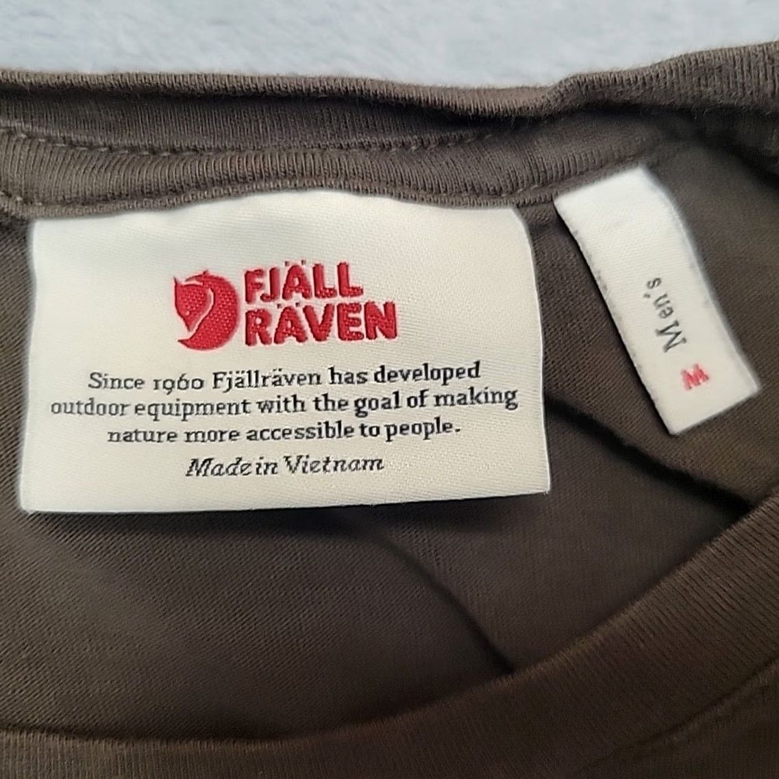 Vintage Fjall Raven Shirt Mens M Brown Ovik Crewneck Pocket Work Outdoors TEE Size US M / EU 48-50 / 2 - 2 Thumbnail
