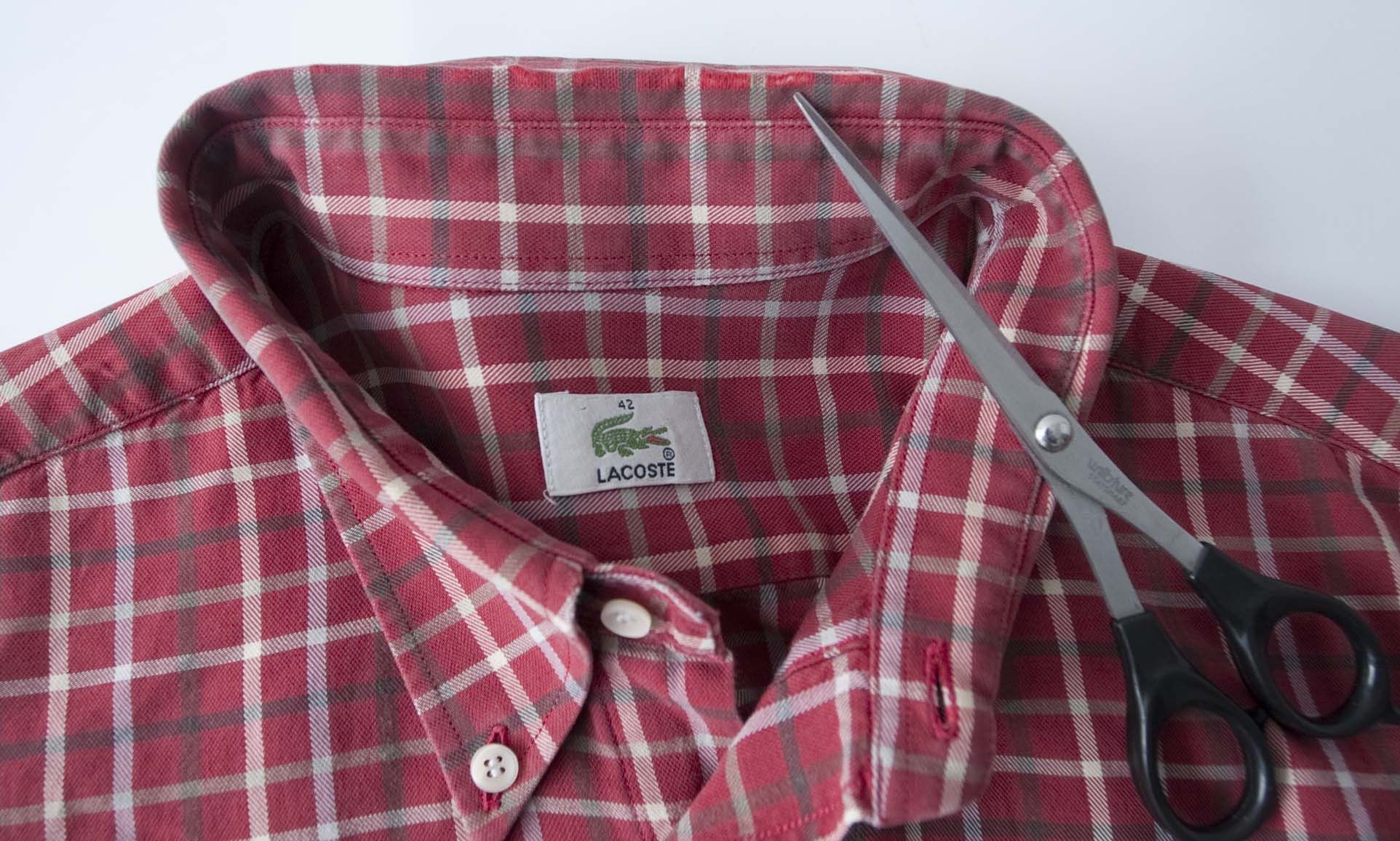 Lacoste Lacoste Shirt Size 42 Red Plaid Flannel Size 42R - 3 Thumbnail