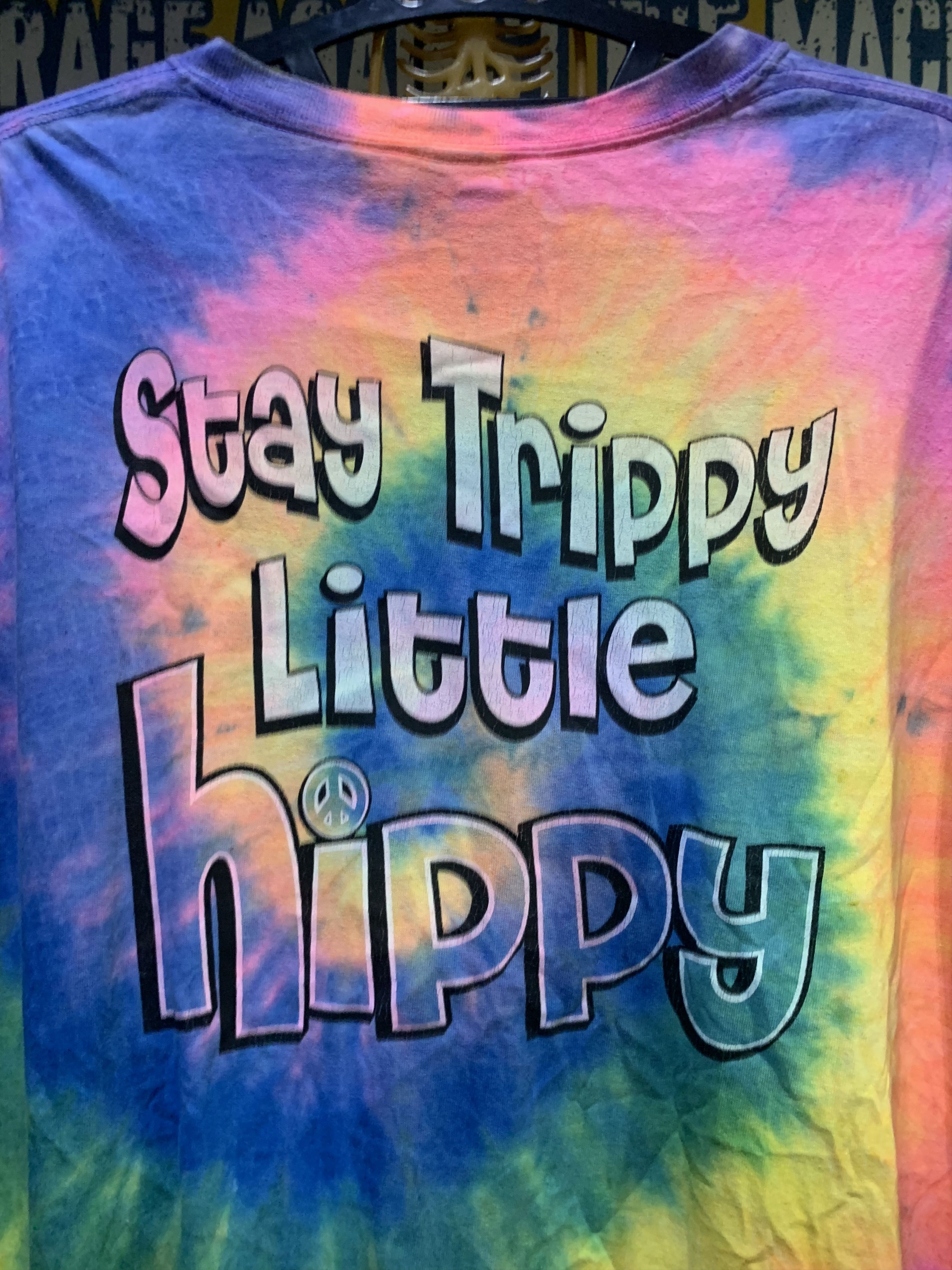 Fuck Art, Make Tees HIPPIES Story Peace Sign Logo ”Stay Trippy Little Hippy” Size US XL / EU 56 / 4 - 2 Thumbnail