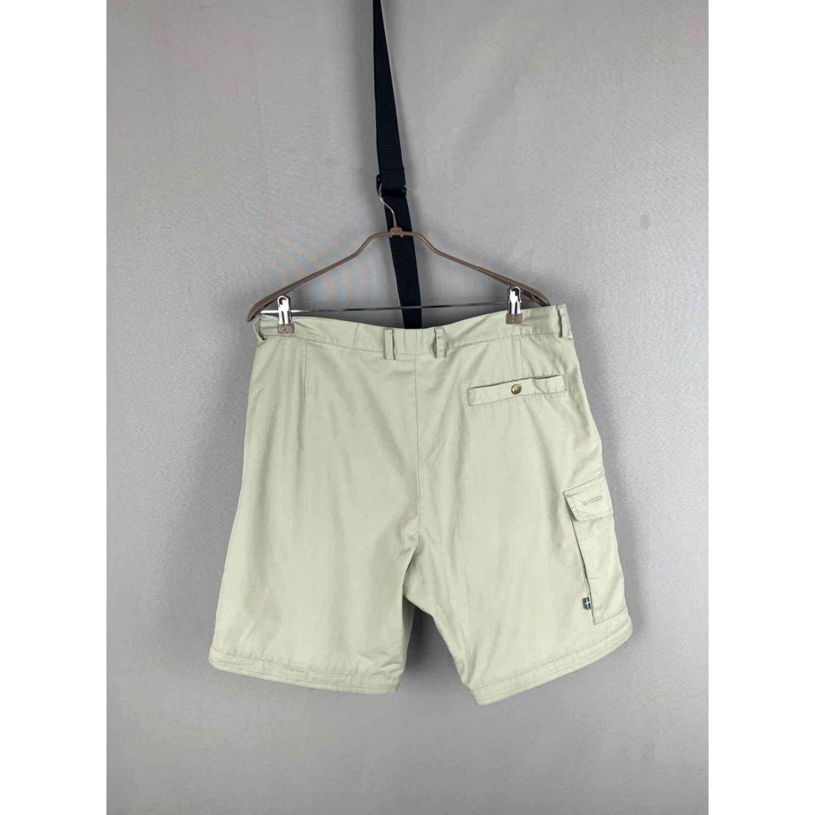 Vintage Fjallraven G1000 Mens Trousers Size 2XL Gray Cotton Belt Loop 2 In 1 Pant Size US 39 - 6 Thumbnail
