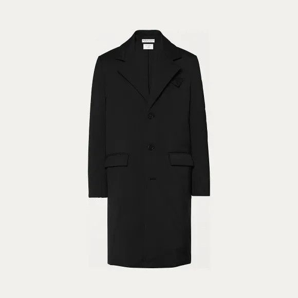 Bottega Veneta o1lv12m1024 Coat in Black Size US M / EU 48-50 / 2 - 1 Preview