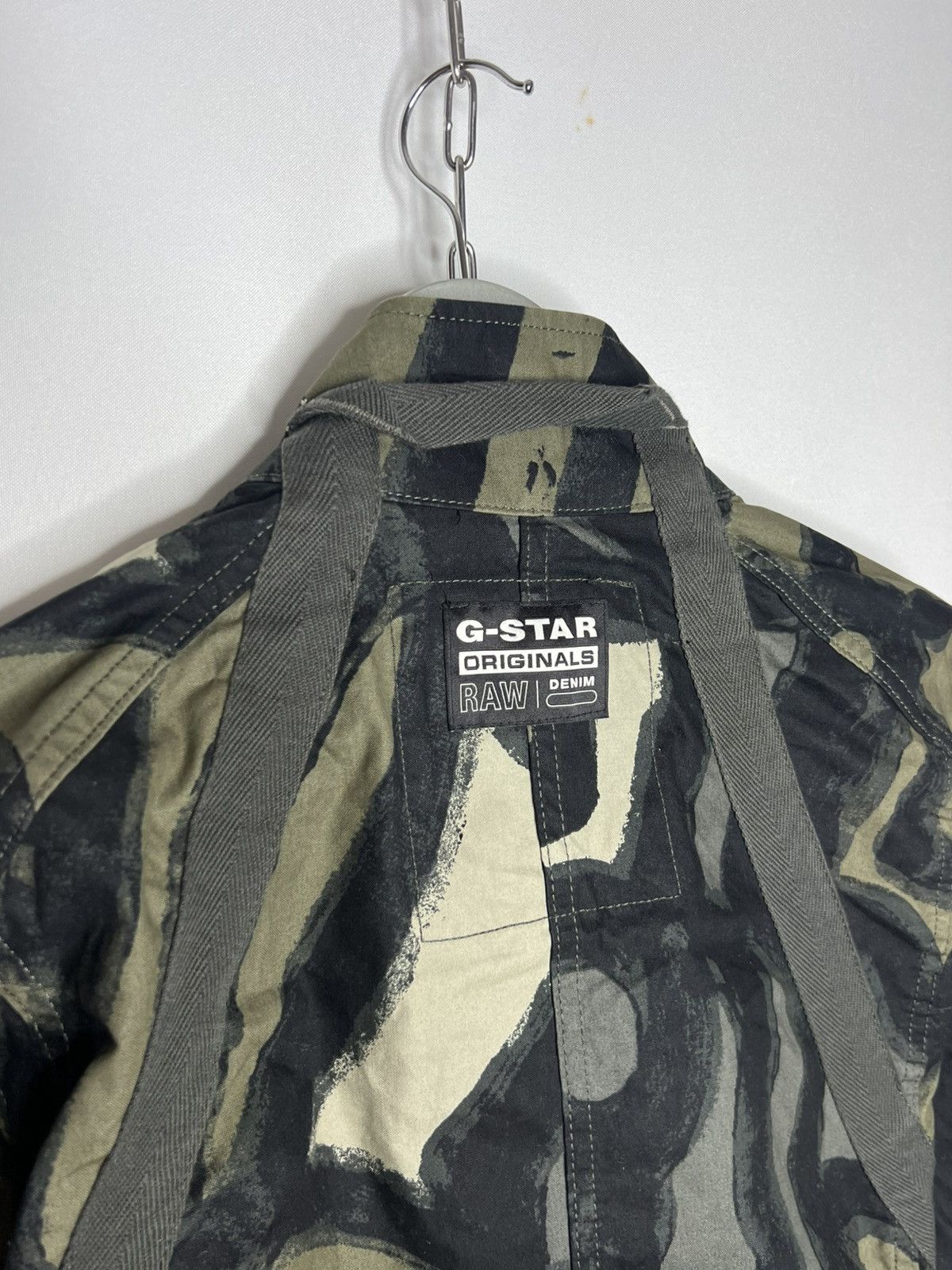 G-Star G-Star RAW Camo Multipocket Utility HB Tape Jacket Military Size US XL / EU 56 / 4 - 11 Thumbnail
