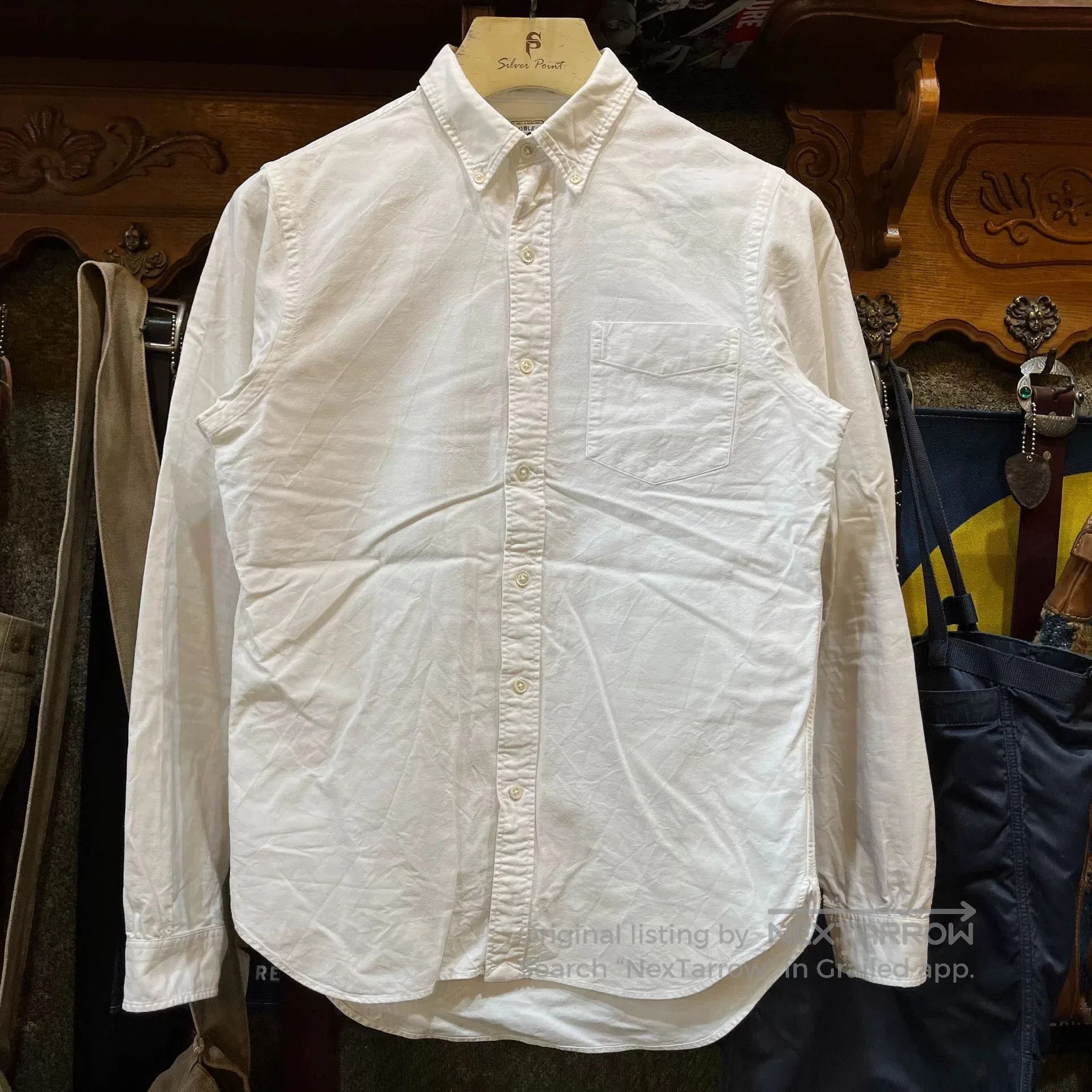 White Double RL Ralph Lauren Shirt.