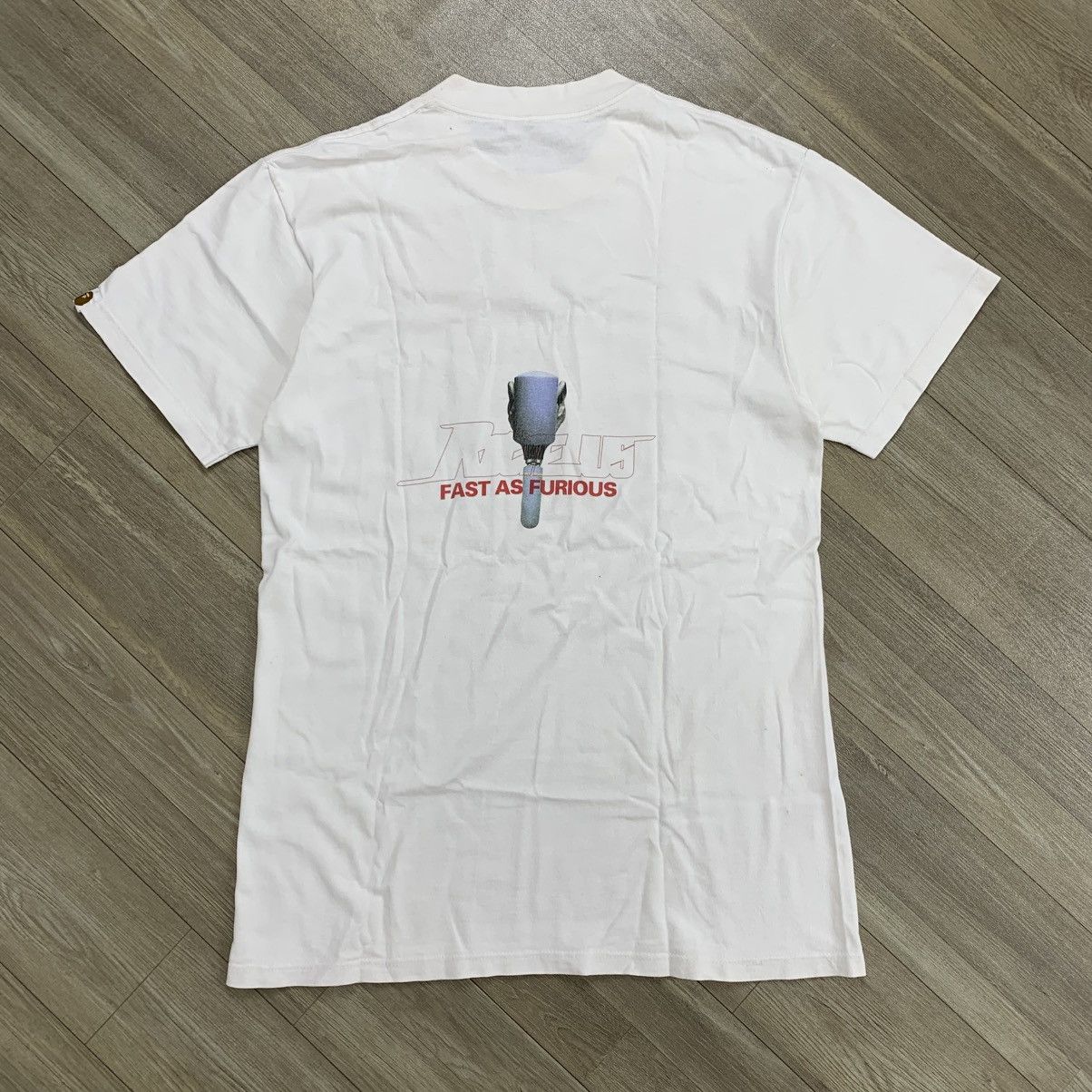 Bape Vintage 90’s Bape x Rocnelius Fantasma Tshirt Size US M / EU 48-50 / 2 - 8 Thumbnail