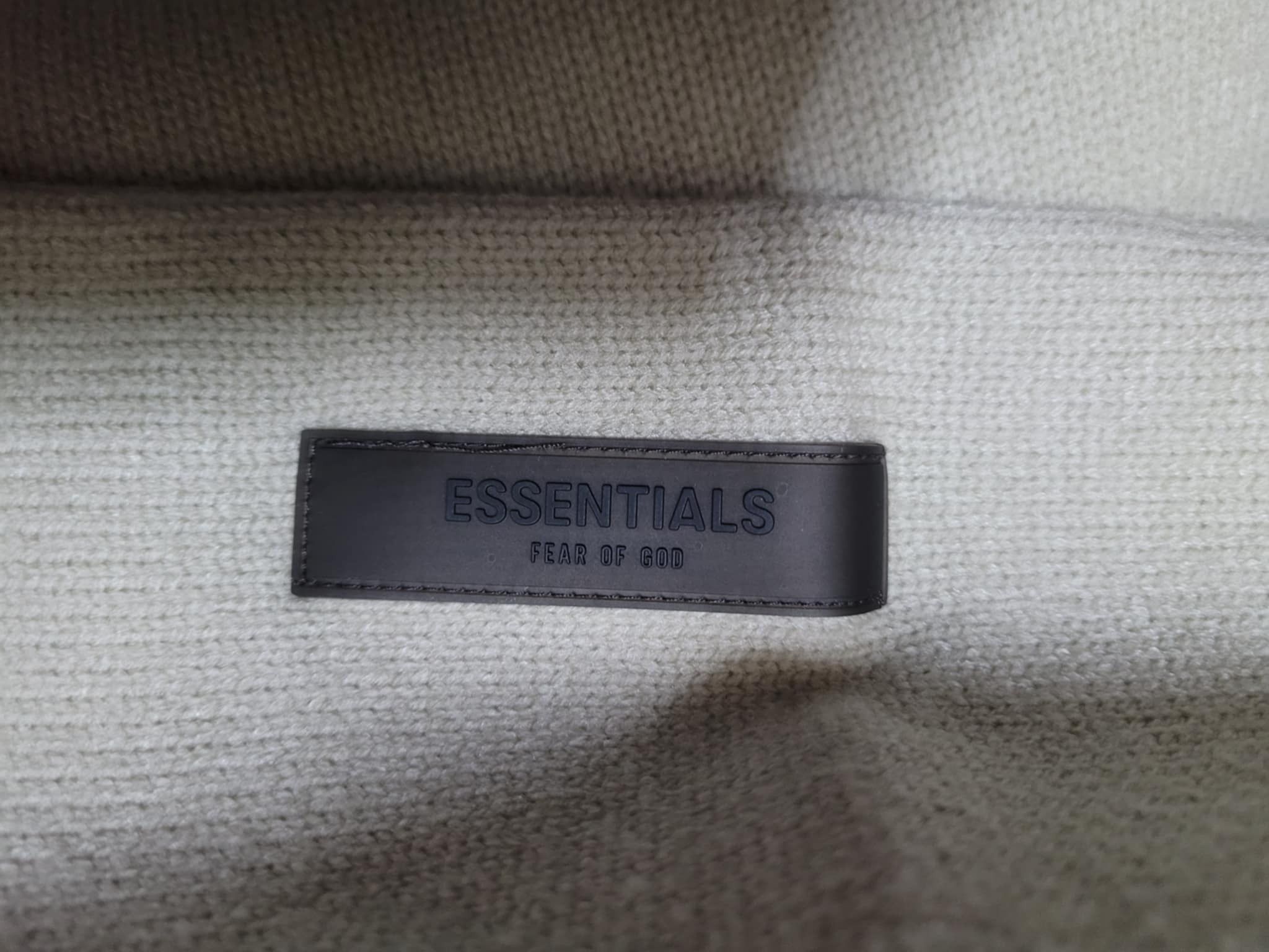Fear of God sz S Fear of God Essentials 1977 Knit Hoodie wheat Size US S / EU 44-46 / 1 - 13 Thumbnail