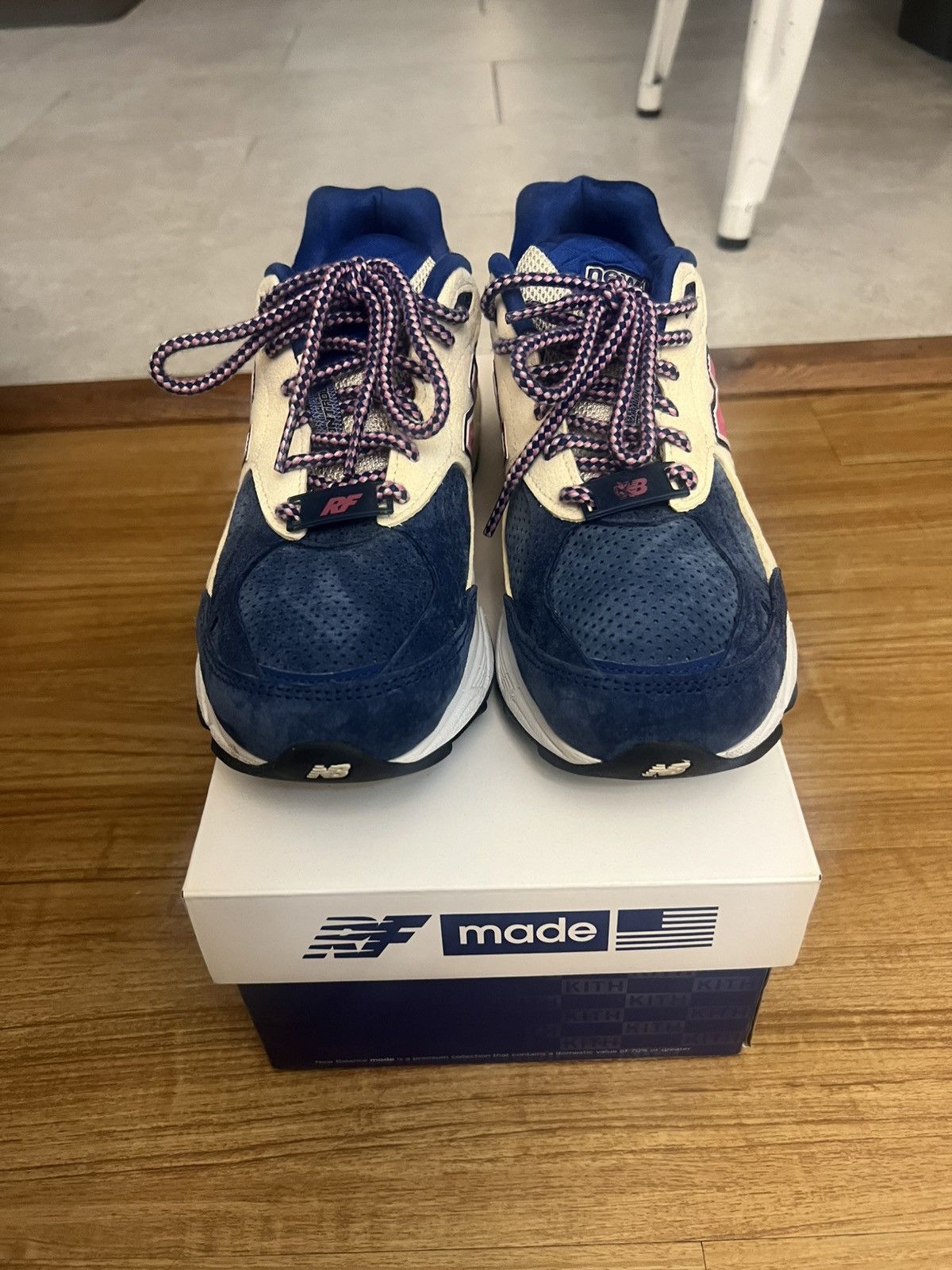 Kith × New Balance Kith x New Balance Ronnie Fieg 990 Size US 6.5 / EU 39-40 - 1 Thumbnail